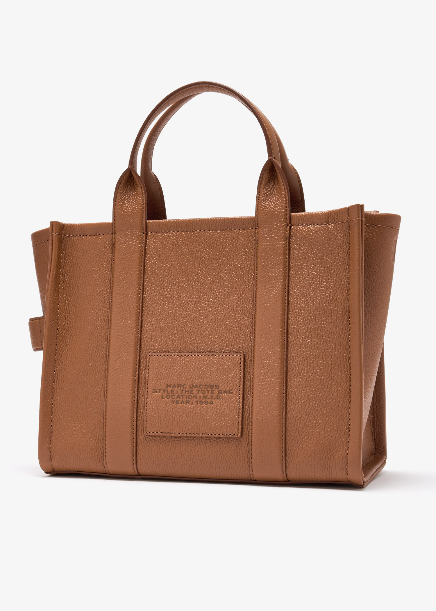 Marc Jacobs The Leather medium tote bag for Women - Brown in