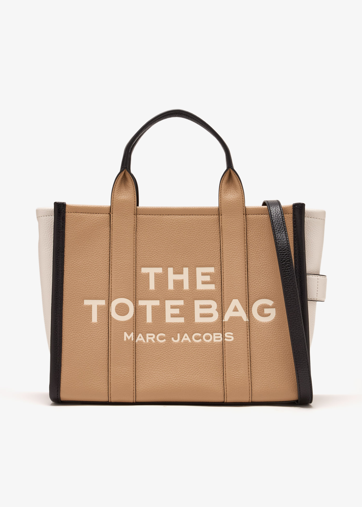 Marc Jacobs The Colorblock medium tote bag for Women - Beige in