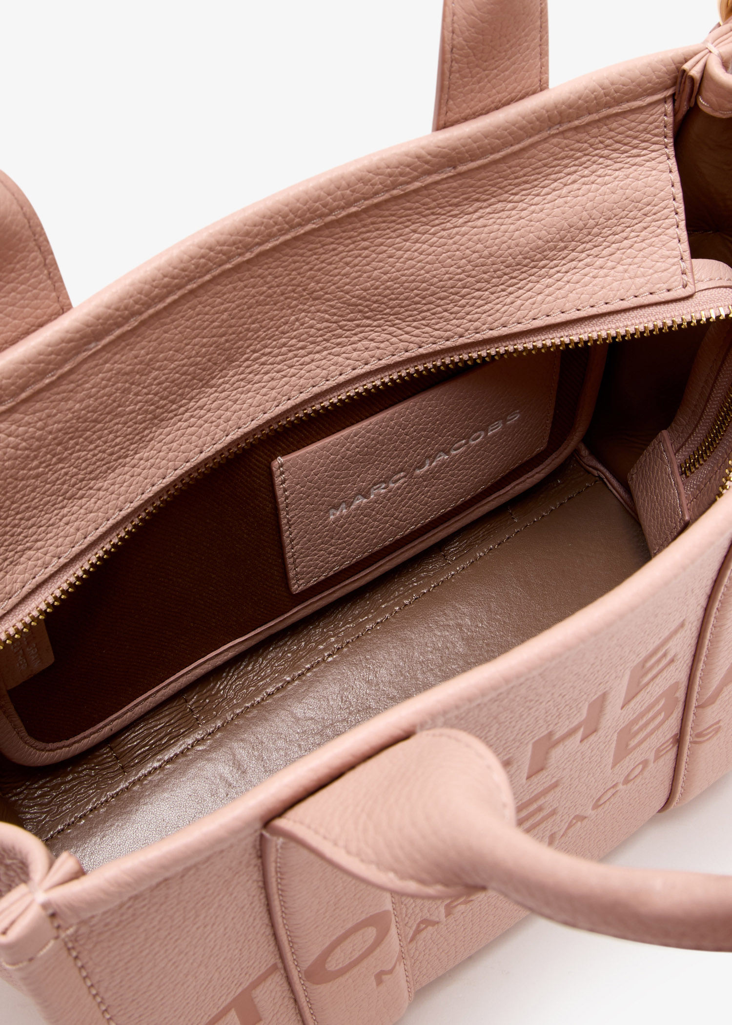 美品⭐︎Marc Jacobs Thompson ピンクベージュ レザー バッグ Marc Jacobs The Leather small tote bag for Women - Pink in USA
