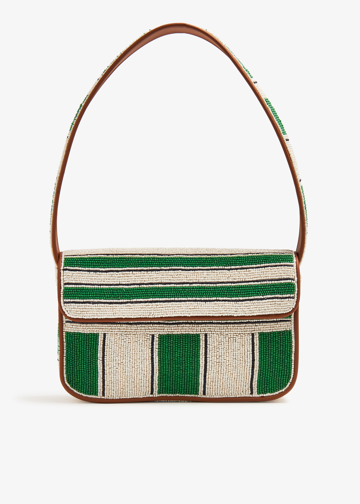 STAUD Tommy shoulder bag for Women - Green in Qatar | Level