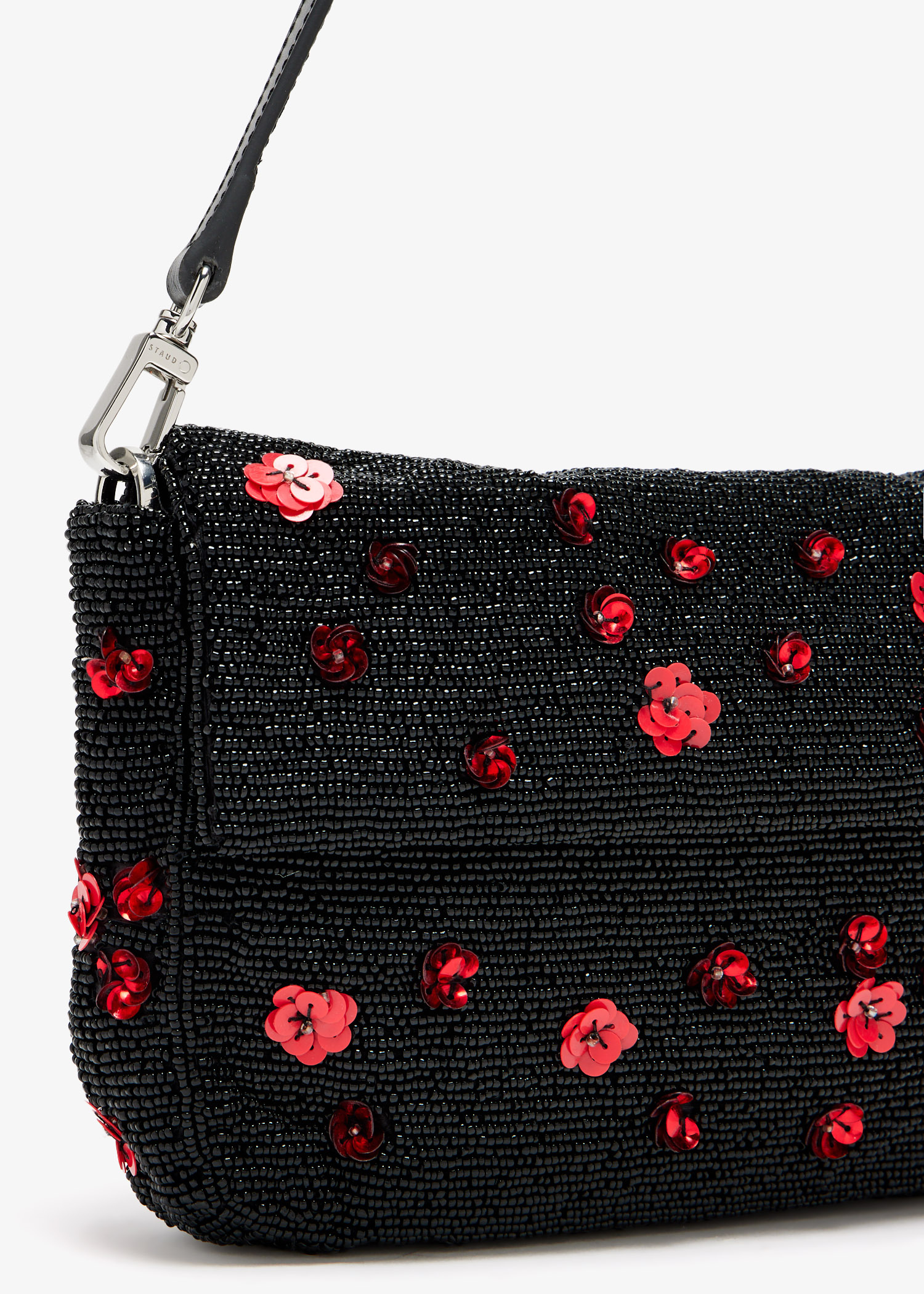 STAUD Timmy shoulder bag for Women - Black in USA | Level Shoes