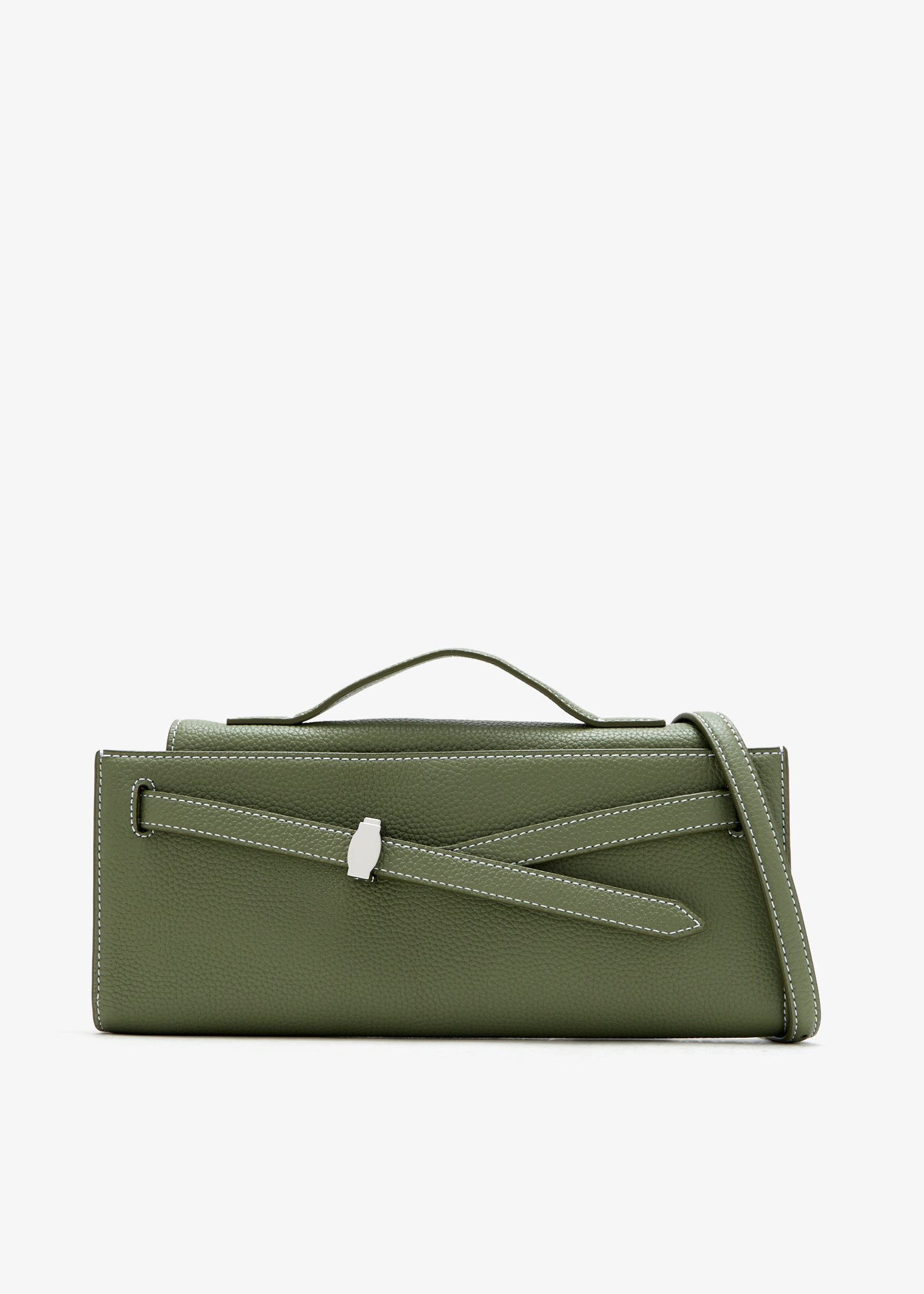 Veronica Beard Dash clutch for Women - Green in UAE | Level Shoes