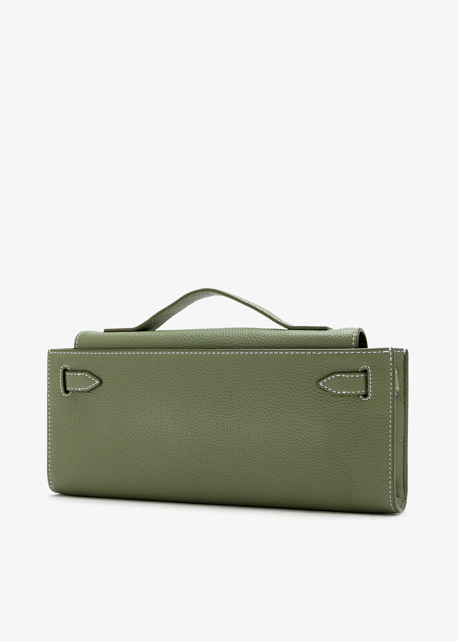 Veronica Beard Dash clutch for Women - Green in USA | Level Shoes