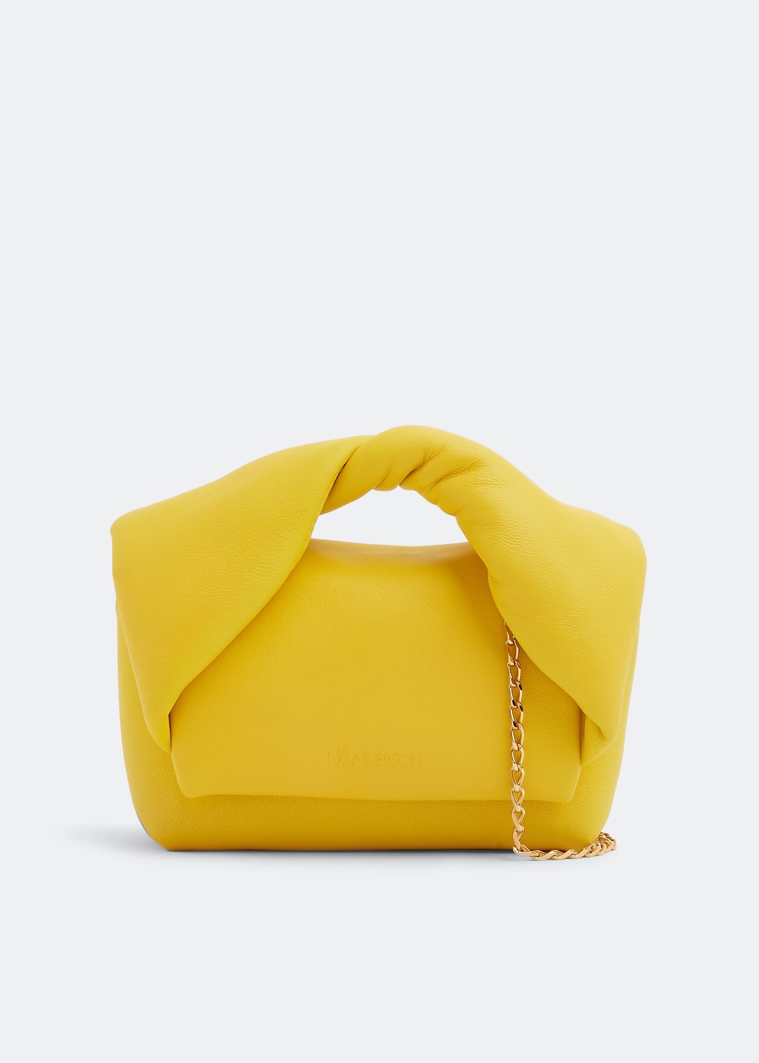 JW Anderson Nano Twister bag for Women - Yellow in USA | Level Shoes