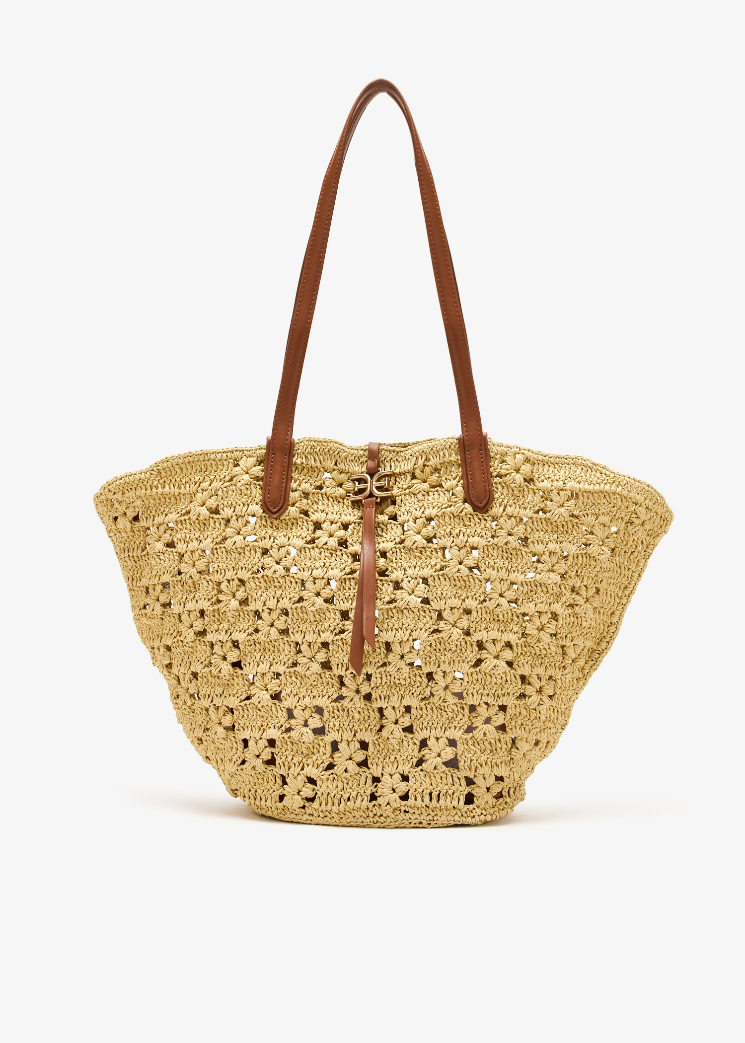 Sam Edelman Layla Floral Fan tote bag for Women - Beige in USA