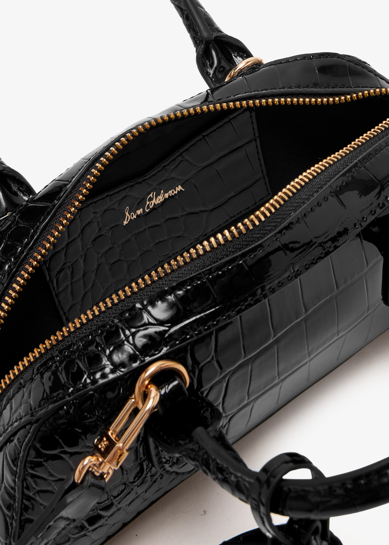 Sam Edelman Nori Micro bowler satchel for Women - Black in USA