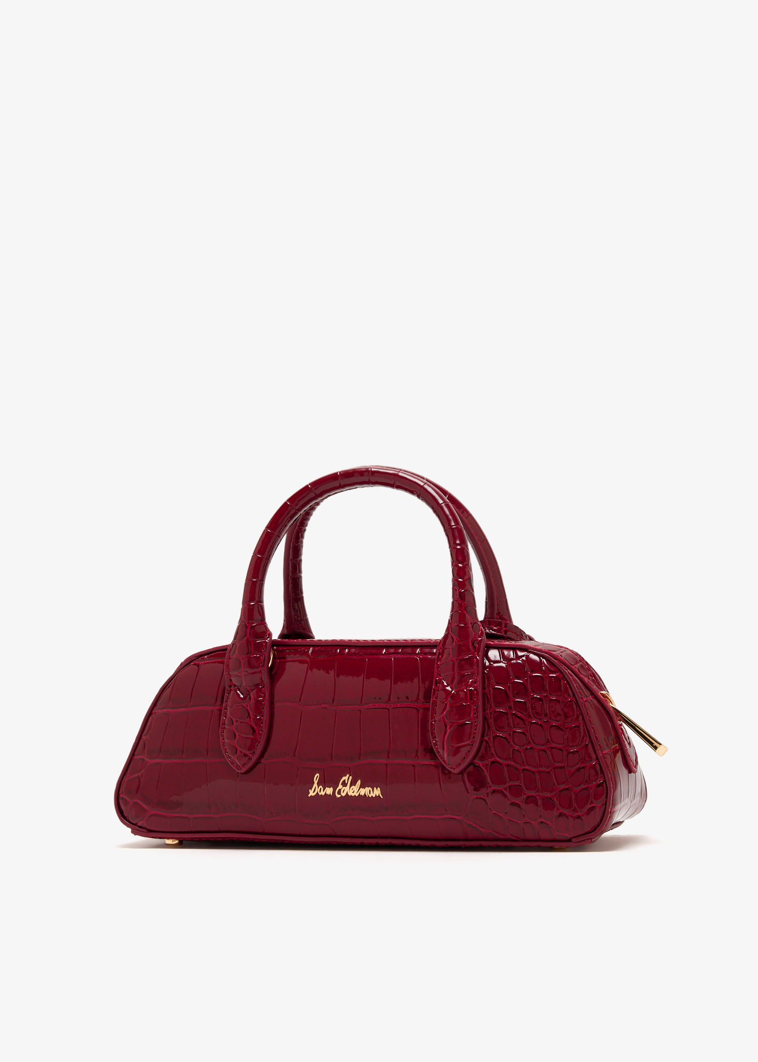 Sam Edelman Nori Micro bowler satchel for Women - Red in USA