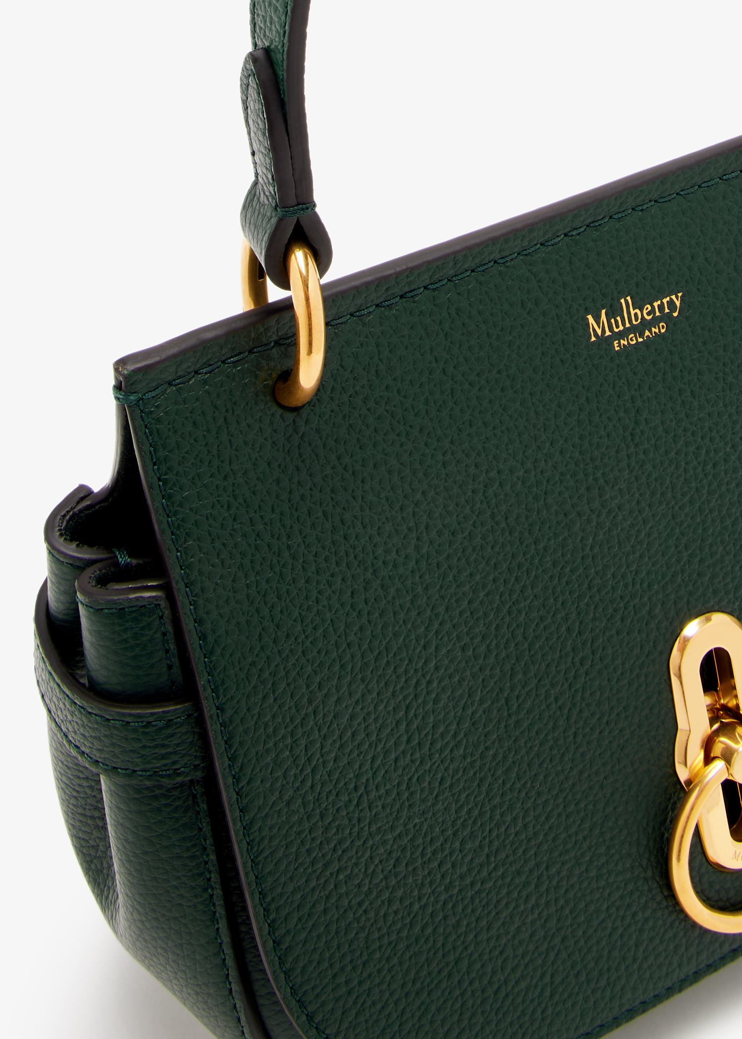 ショルダーバッグ・ポシェット MULBERRY Women Shoulder Bags HH4966 205Q633 Green Mulberry | Small Amberley Satchel | Mulberry Green Small