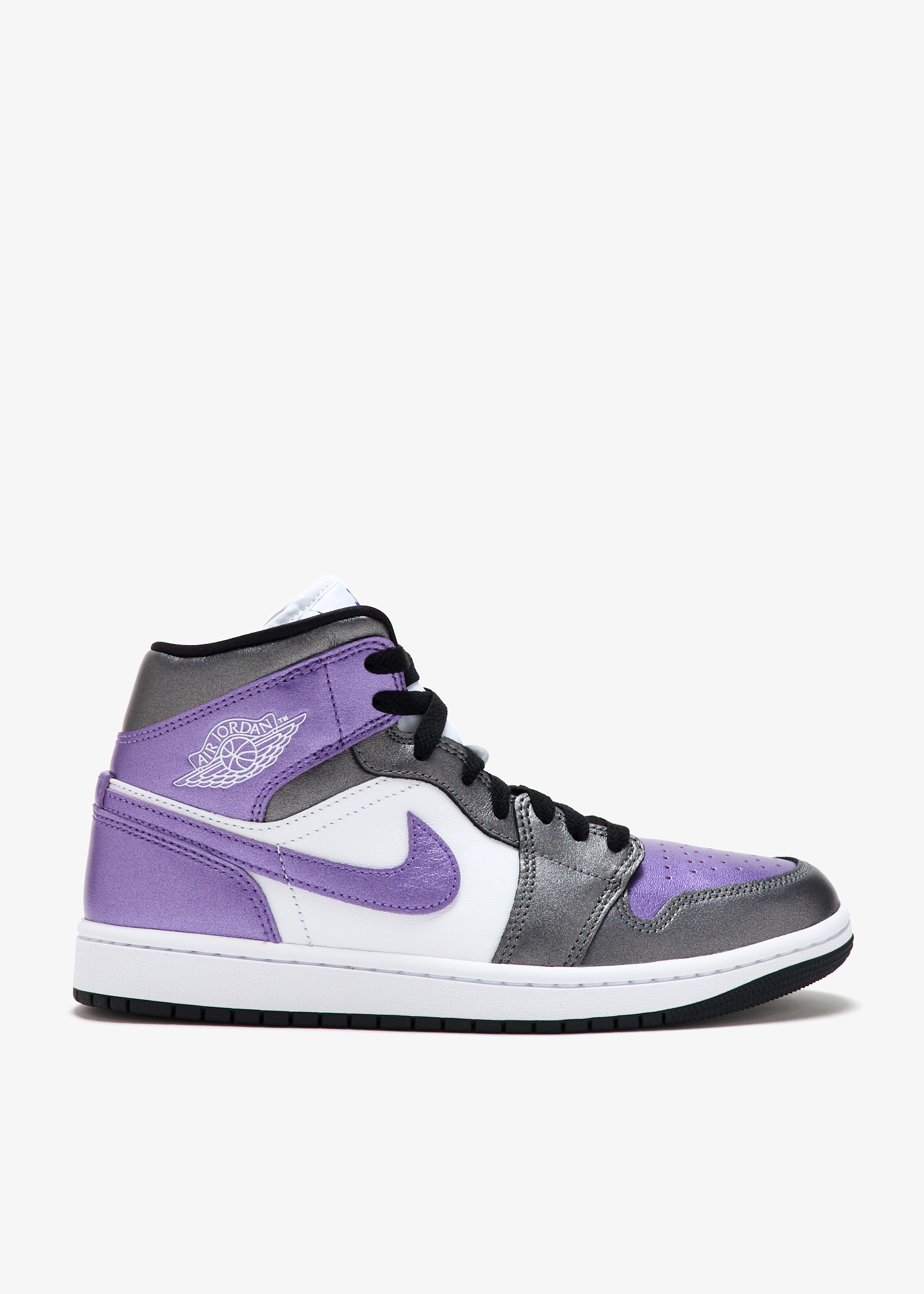 NIKE JORDAN1 メタリックパープル　28cm ウィメンズ エアジョーダン1 ミッド メタリックパープル 28cm - メルカリ