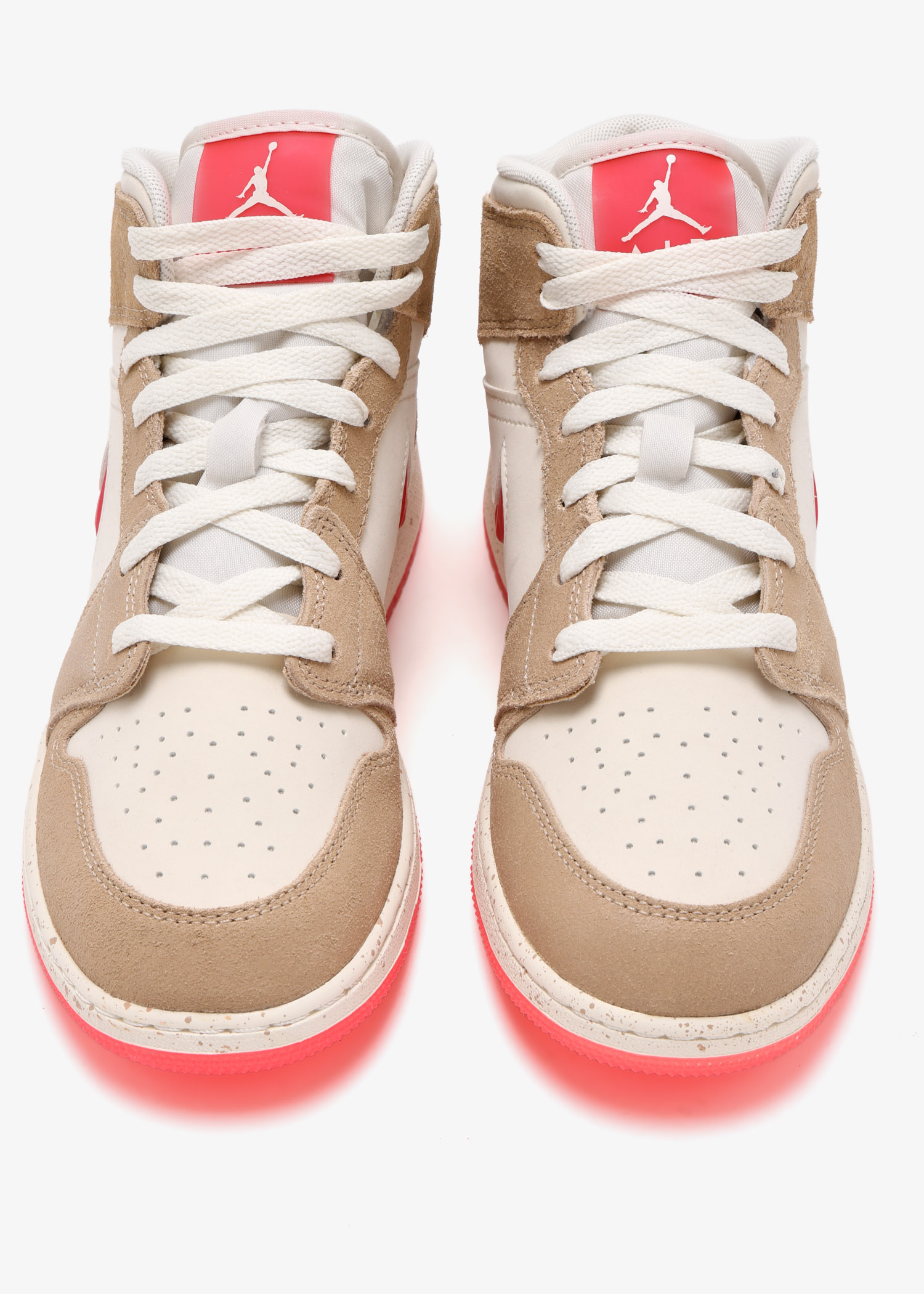 Air Jordan 1 Mid Se ホワイト/ベージュ セール】エア ジョーダン 1 MID SE メンズシューズ / Air Jordan