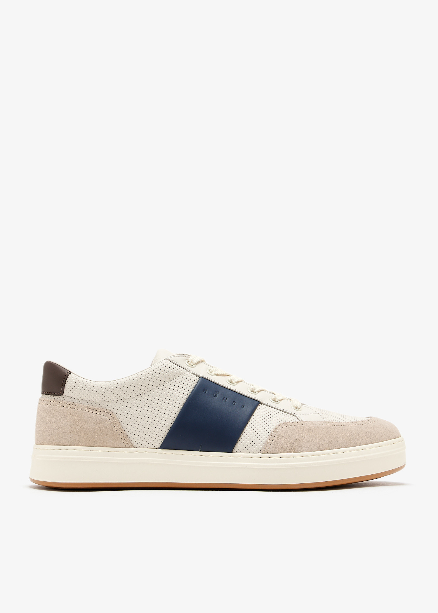 VIP【関税送料無料】希少 HOGAN H601 LEATHER SNEAKERS Sneakers Hogan H601 WHITE, BROWN for Man