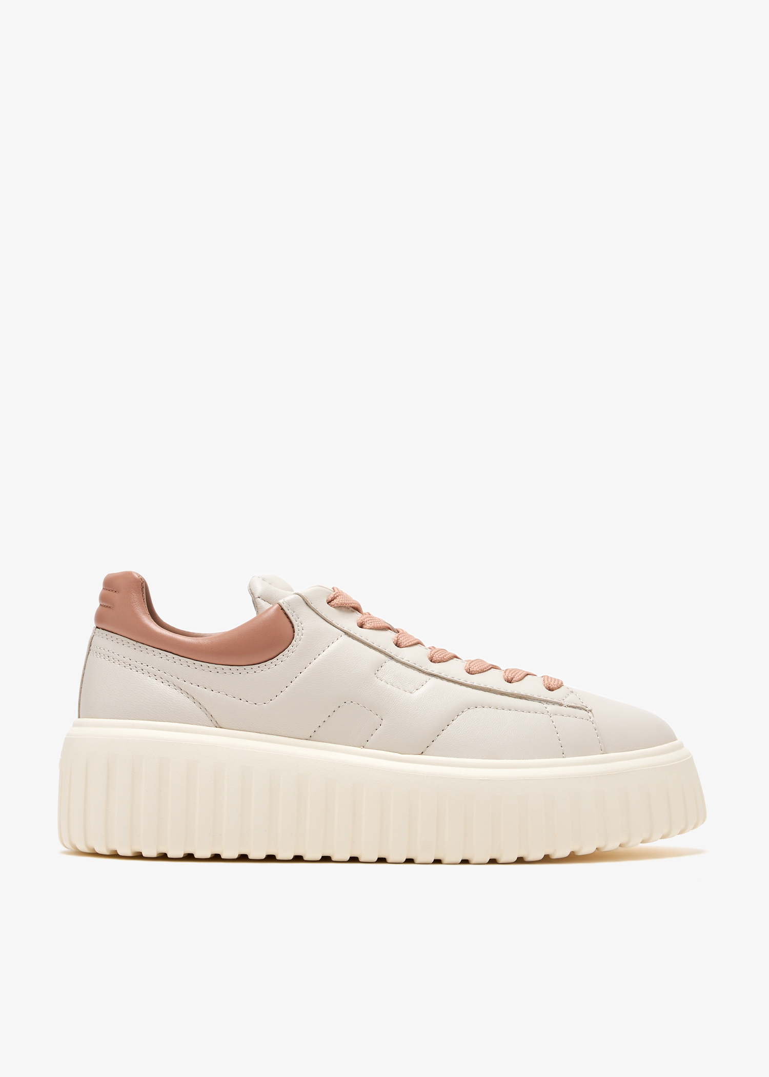 Hogan H-Stripes sneakers for Women - Beige in UAE | Level Shoes