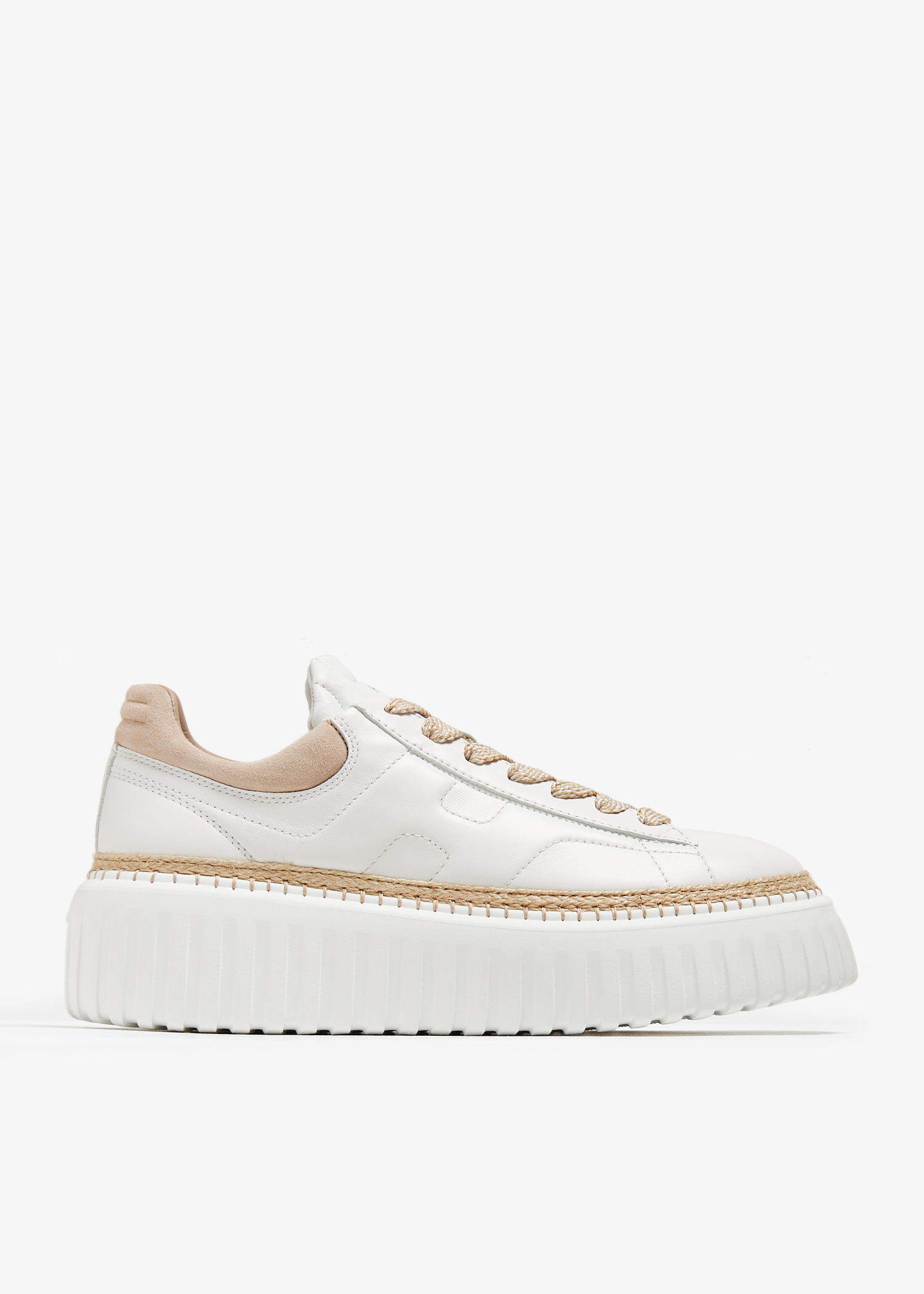 【美品】 HOGANスニーカー/ 38(24〜24.5㎝)/キャメル×ivory Sneakers Hogan Cool BEIGE for HXW6470FB60PJQ38M0ESK | Hogan