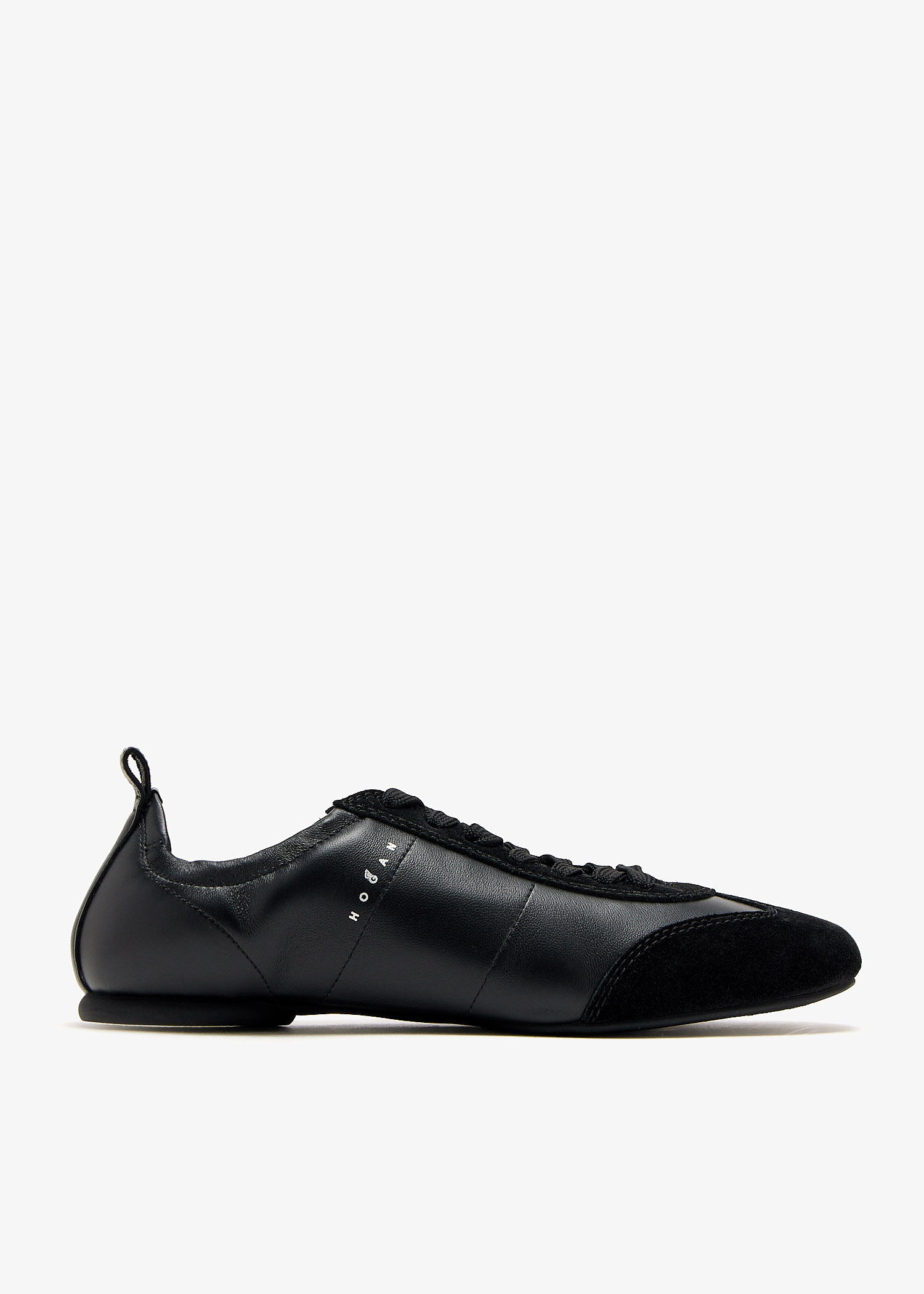 【関税&送料込】Hogan Sneakers Black Sneakers Hogan H-Stripes BLACK for Woman