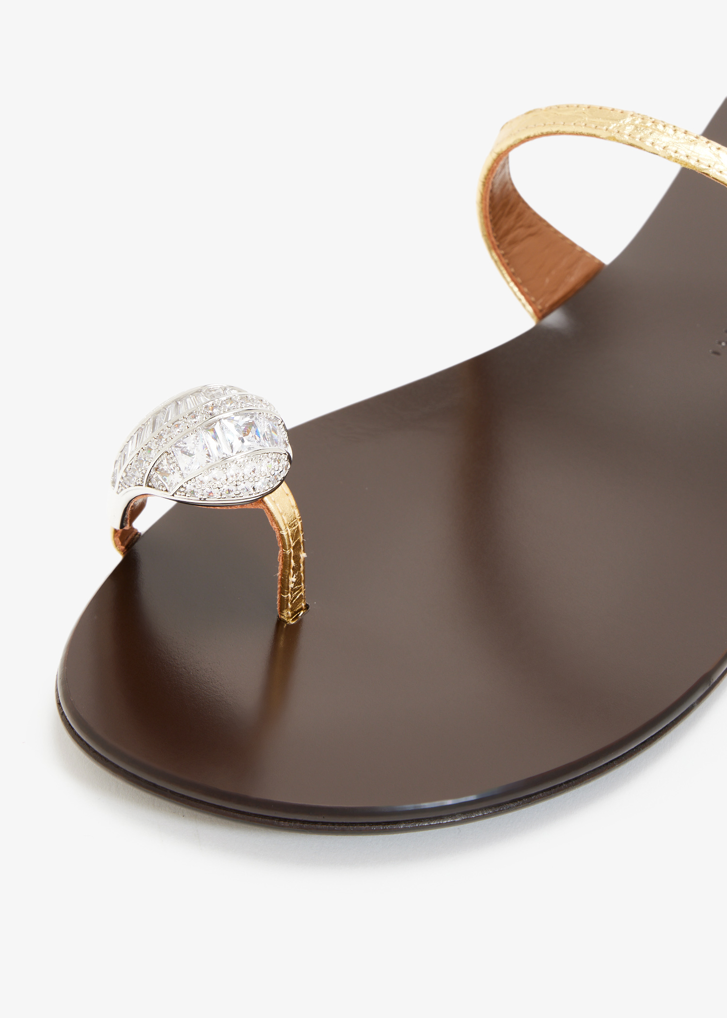 GIUSEPPEZANOTTI GOLD BIJOUX SANDAL新品未使用 Giuseppe Zanotti Strappy sandals for Women - Gold in UAE | Level Shoes