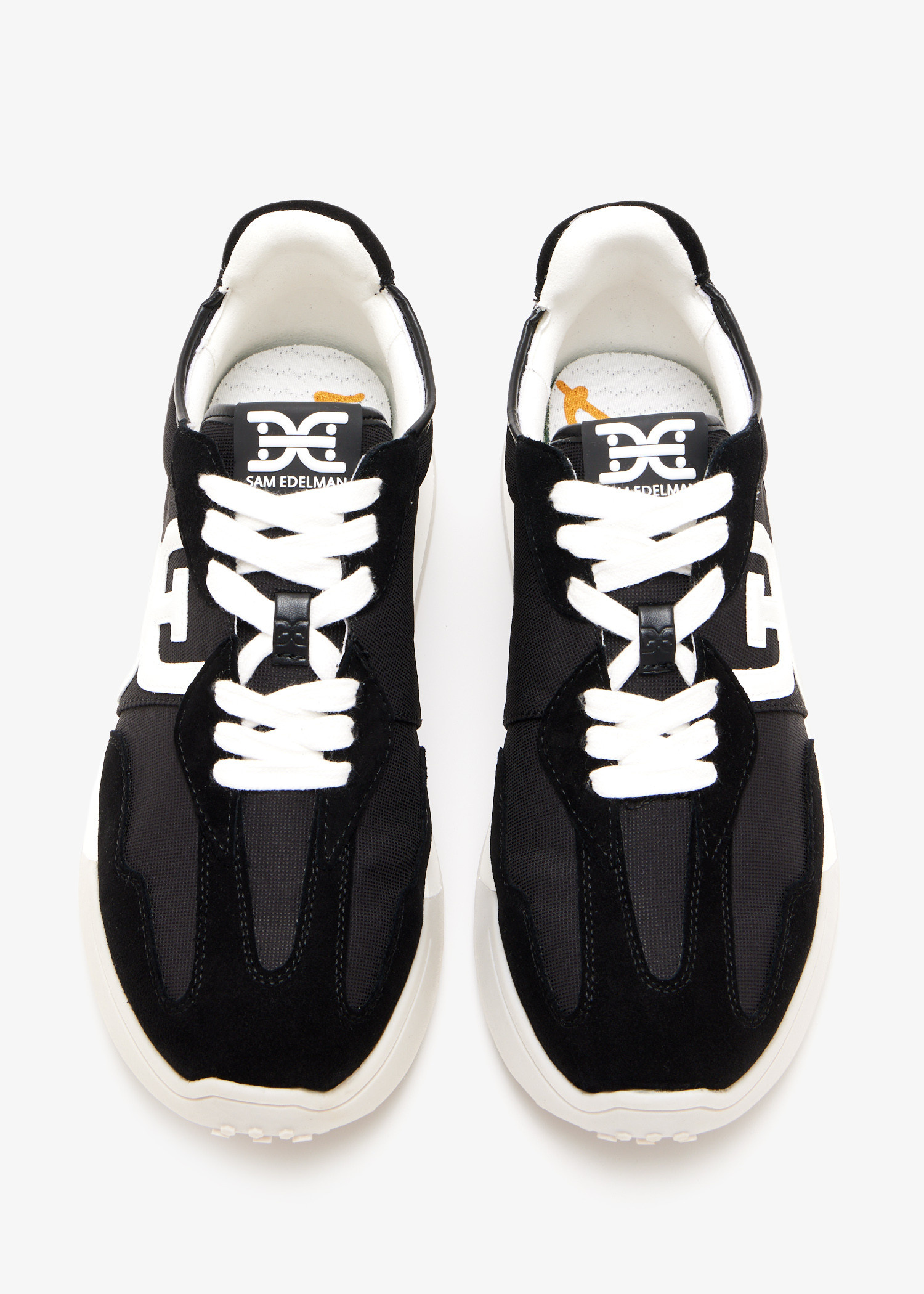 Sam Edelman Langley lace up sneakers for Women - Black in USA