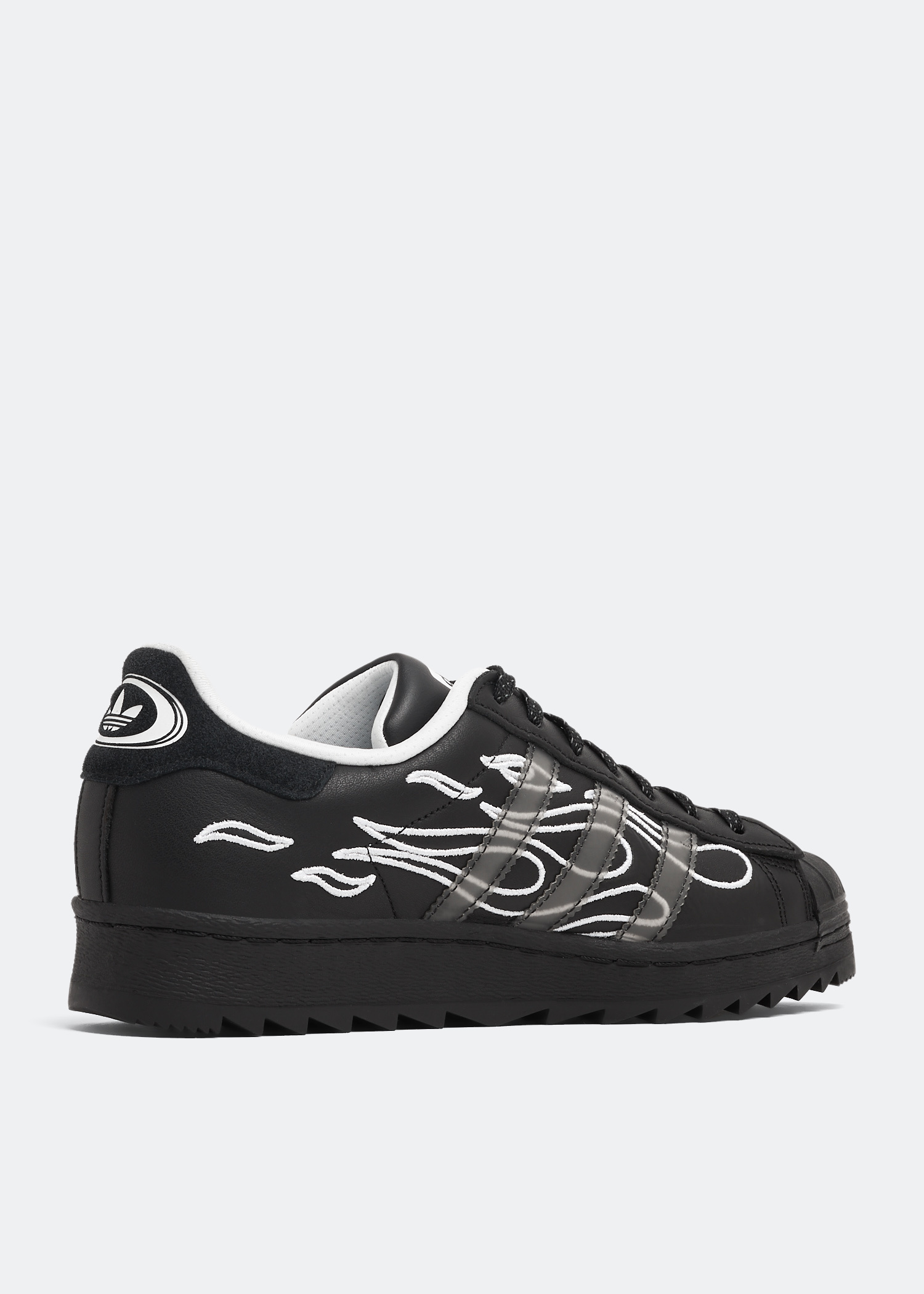 PRスティッチ-ロックスター adidas Superstar Ripple NSRC sneakers for Men - Black in UAE