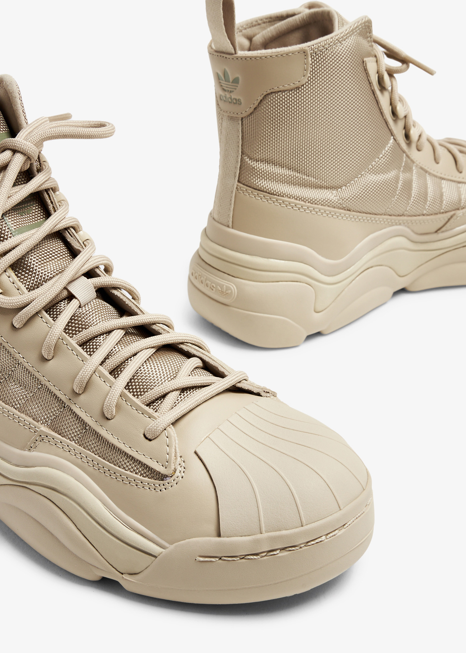 adidas Superstar Millencon boots for Women - Beige in KSA | Level