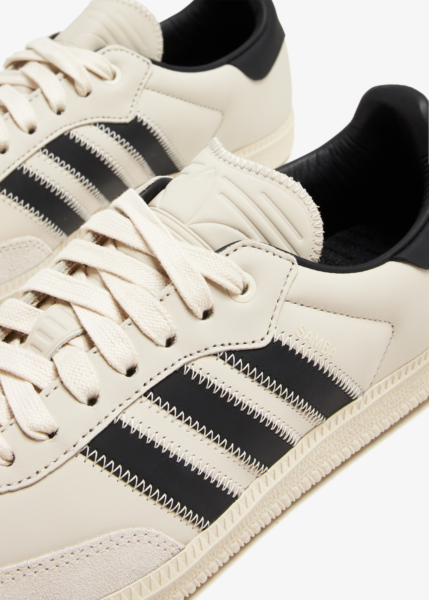 adidas gazelle silver green womens Humanrace Samba - Black/Aluminum main image 0