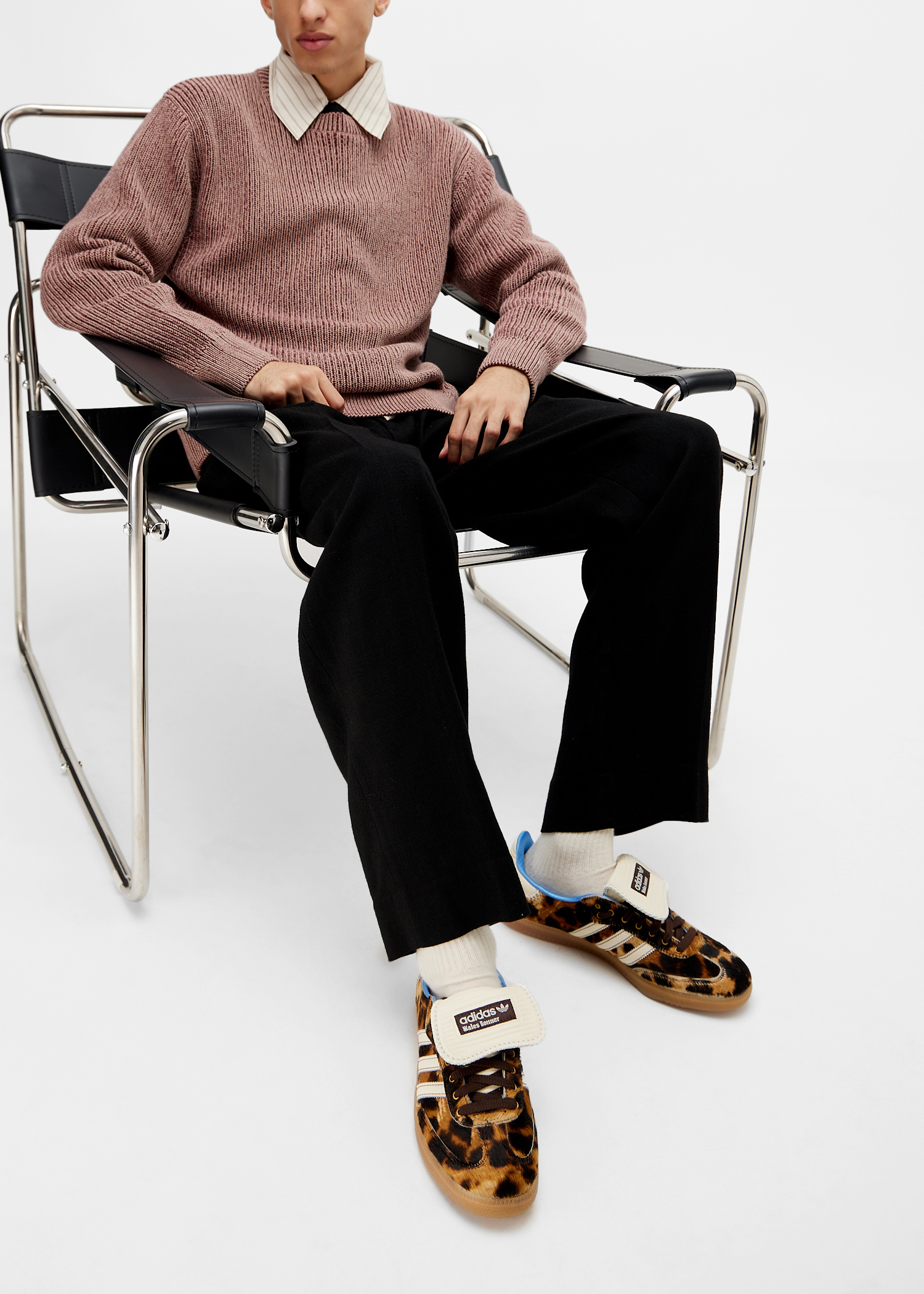 adidas x Wales Bonner Samba 'Leopard Pony' sneakers for Men - Animal Printed in USA | Level Shoes adidas x Wales Bonner Samba 'Leopard Pony' sneakers for Men - Animal Printed in USA | Level Shoes