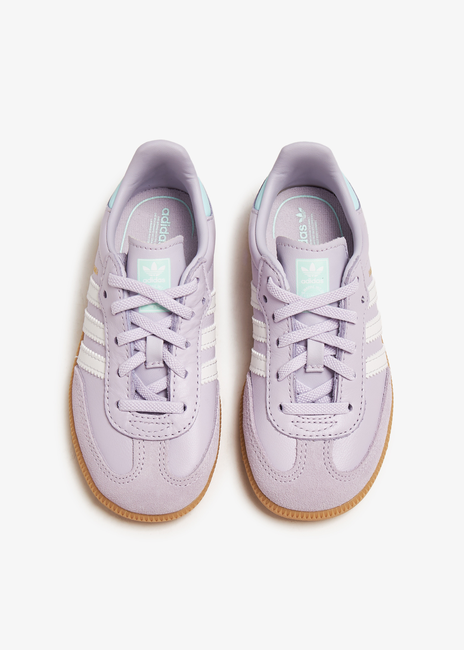 【希少廃盤品】ALBI パープル adidas Samba OG sneakers for Baby - Purple in UAE | Level Shoes