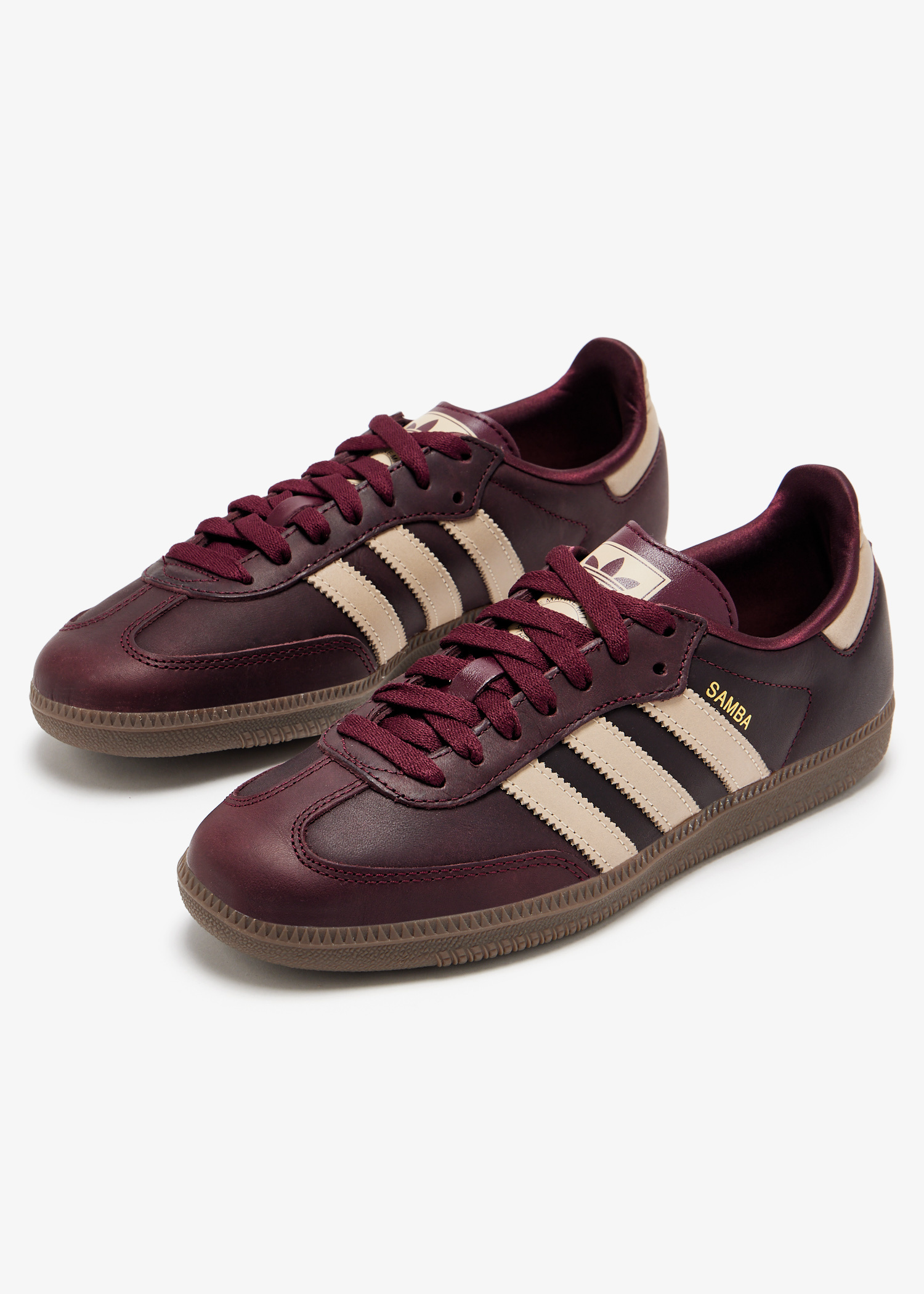 adidas gazelle silver green womens Adidas Originals Samba OG (Maroon/Crystald Sand/Gold) Women's Shoes IF   Kick Theory