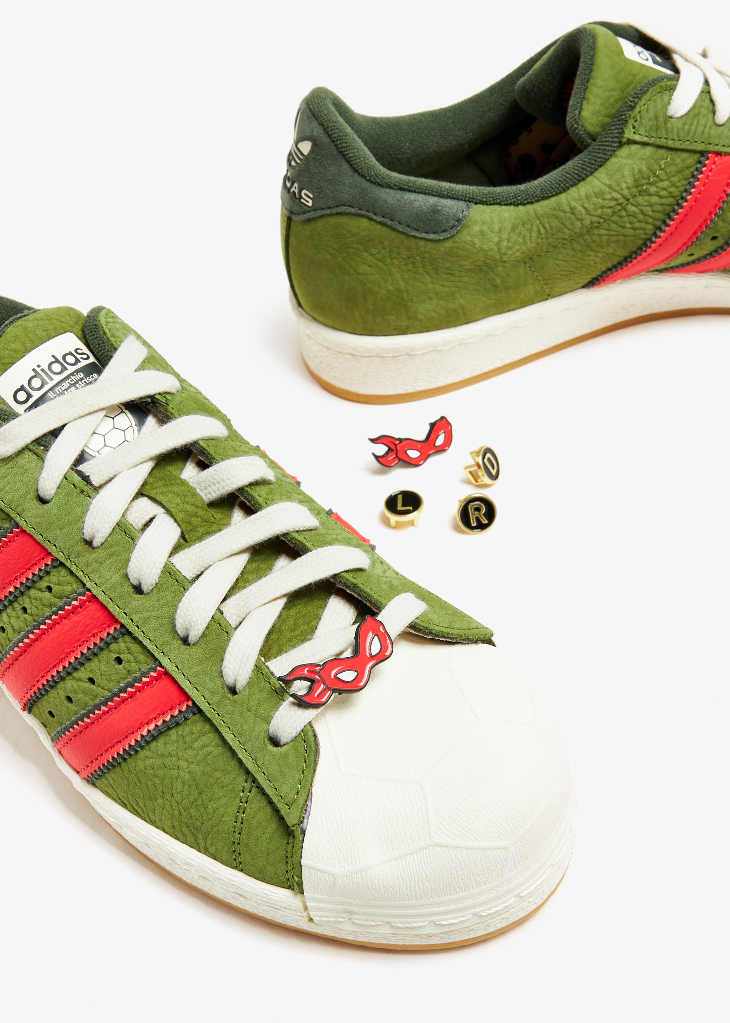 特別セール レア タートルズ adidas x TMNT Superstar 'Shelltoe' sneakers for Men - Green