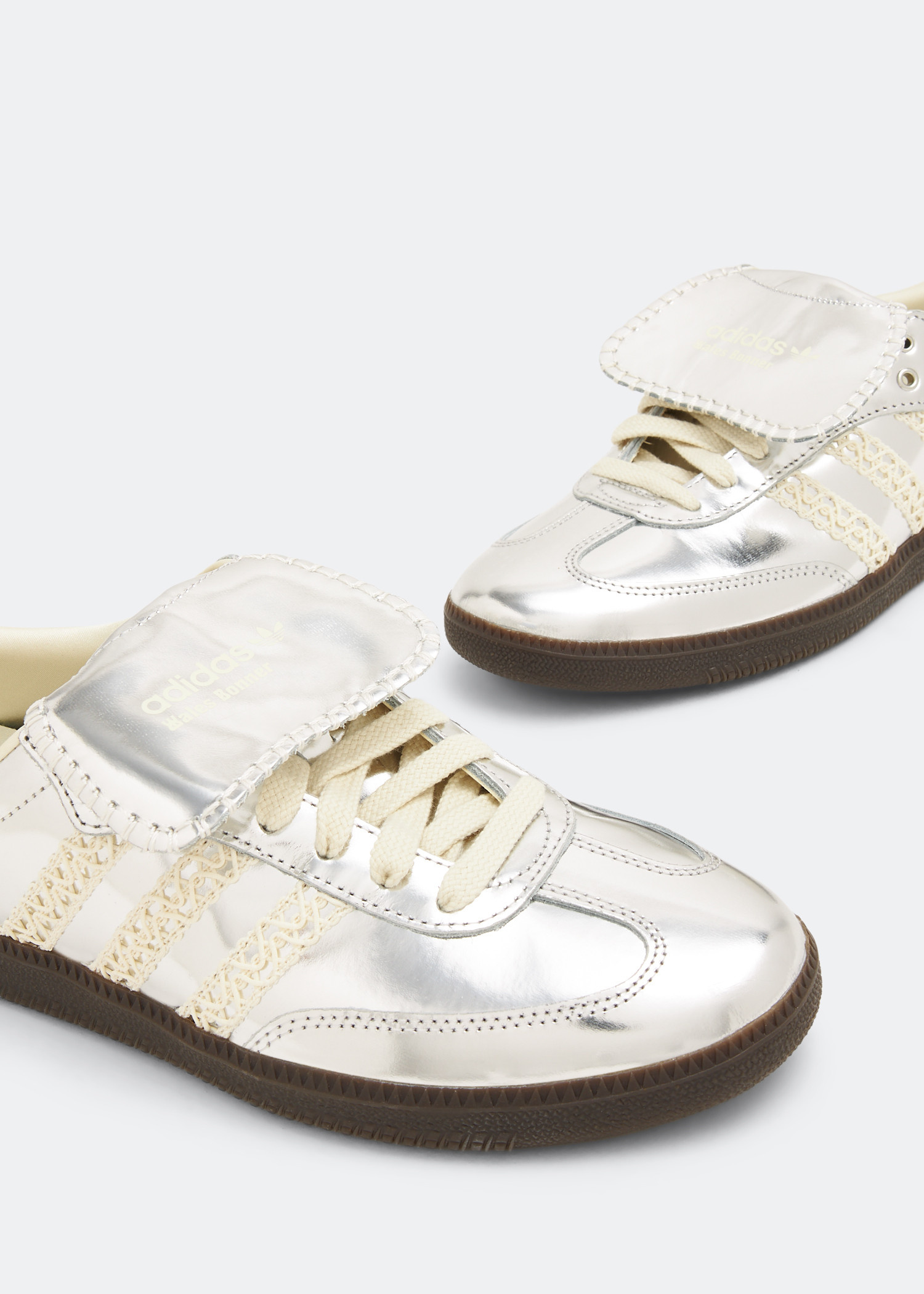 adidas gazelle silver green womens adidas Samba Wales Bonner Silver – Holy Ground