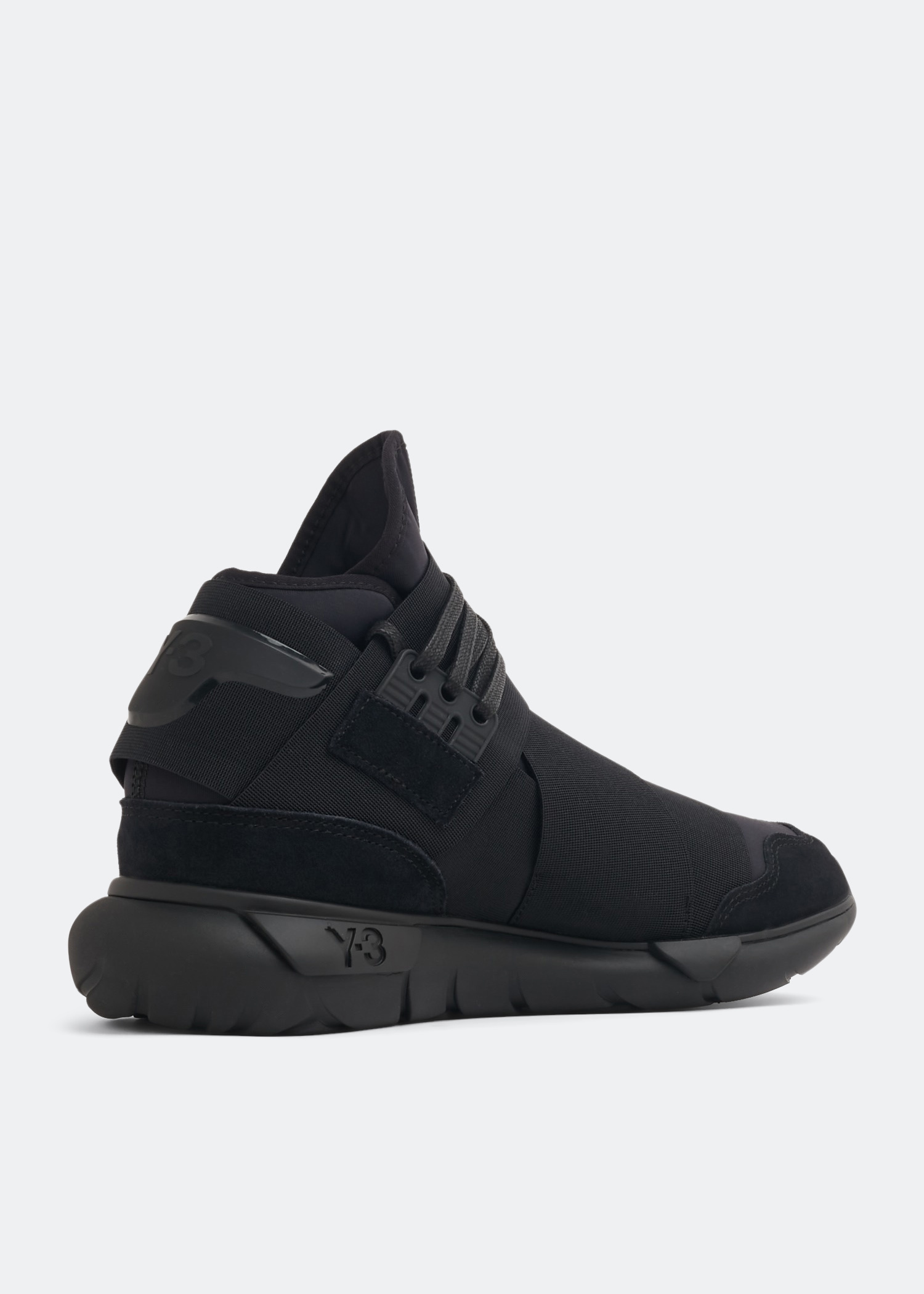 adidas Y-3 Qasa high sneakers for Men - Black in USA | Level Shoes