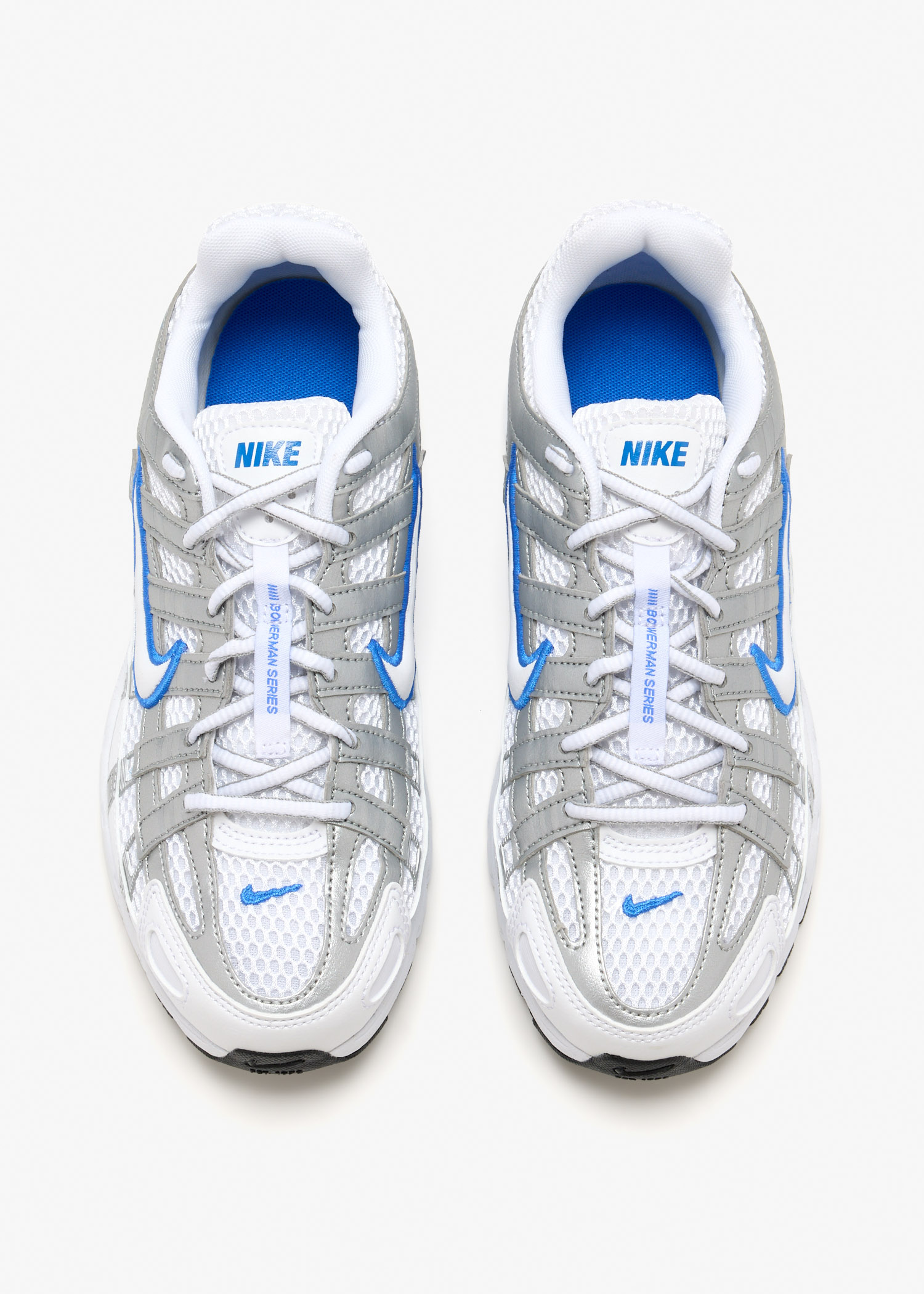 Nike P-6000 运动鞋儿童男女同款- 白色| Level Shoes