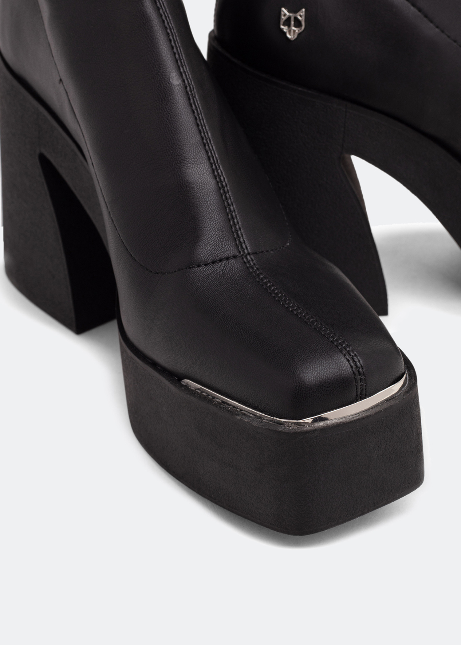Naked Wolfe Impact boots for Women - Black in KSA | Level Shoes