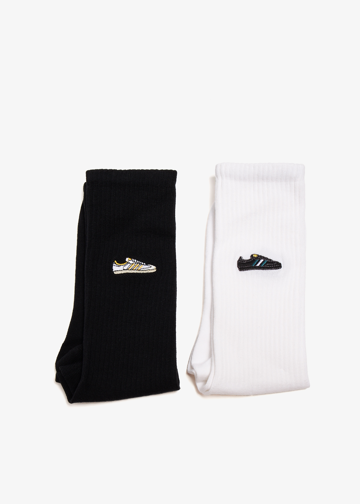 adidas Samba crew socks for Men - White in USA | Level Shoes adidas Samba crew socks for Men - White in USA | Level Shoes