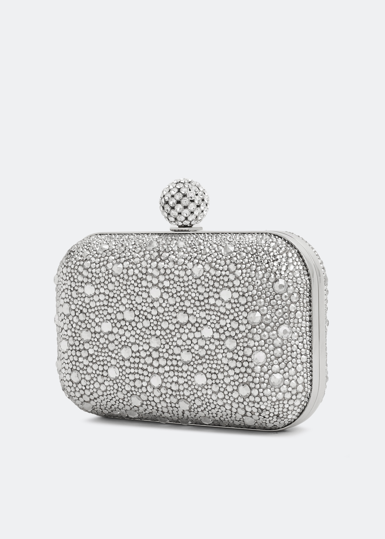 Jimmy Choo Cloud clutch for Women - Silver in UAE | Level Shoes