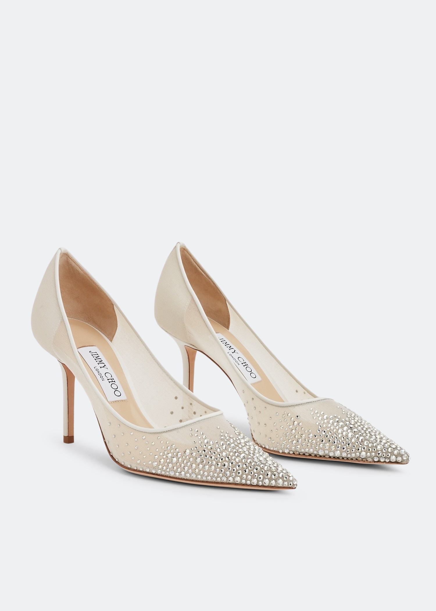 【JIMMY CHOO】Hoska 85-Ofjp-Milk ★関税送料込み Jimmy Choo Love 85 pumps for Women - White in Qatar | Level