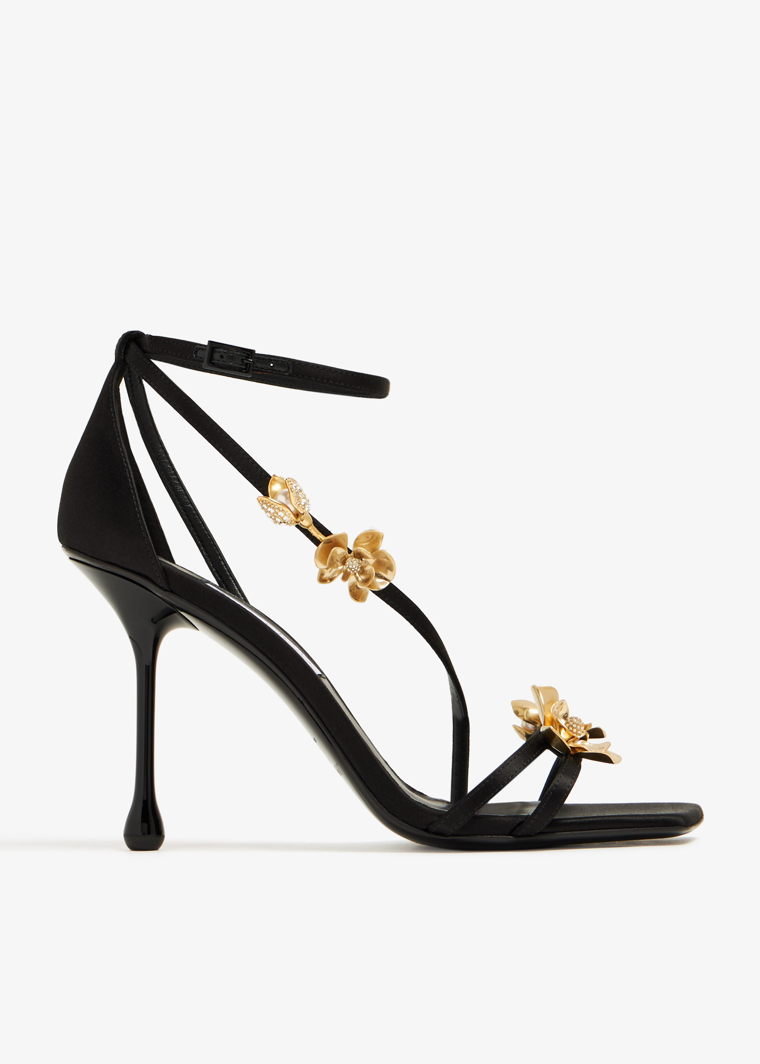 Jimmy Choo Zea 95 sandals for Women - Black in UAE | Level Shoes