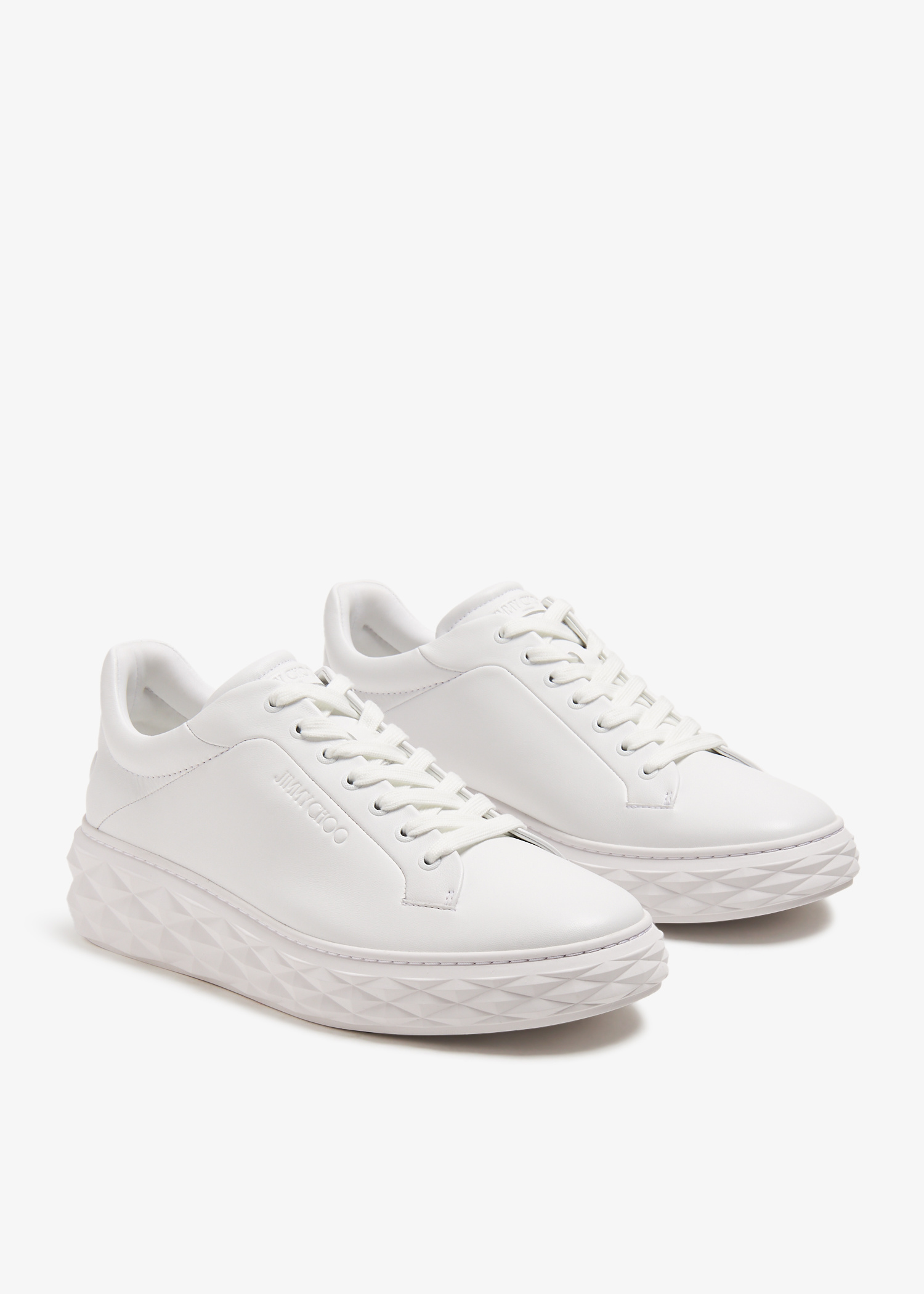 Jimmy Choo Diamond Maxi sneakers for Men - White in UAE