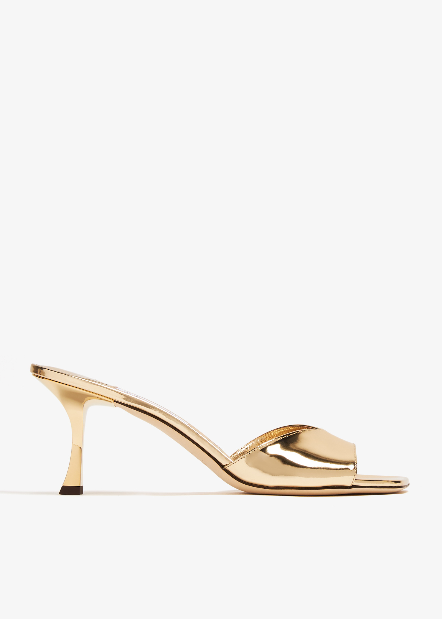 Jimmy Choo Skye 70 mule sandals for Women - Gold in UAE