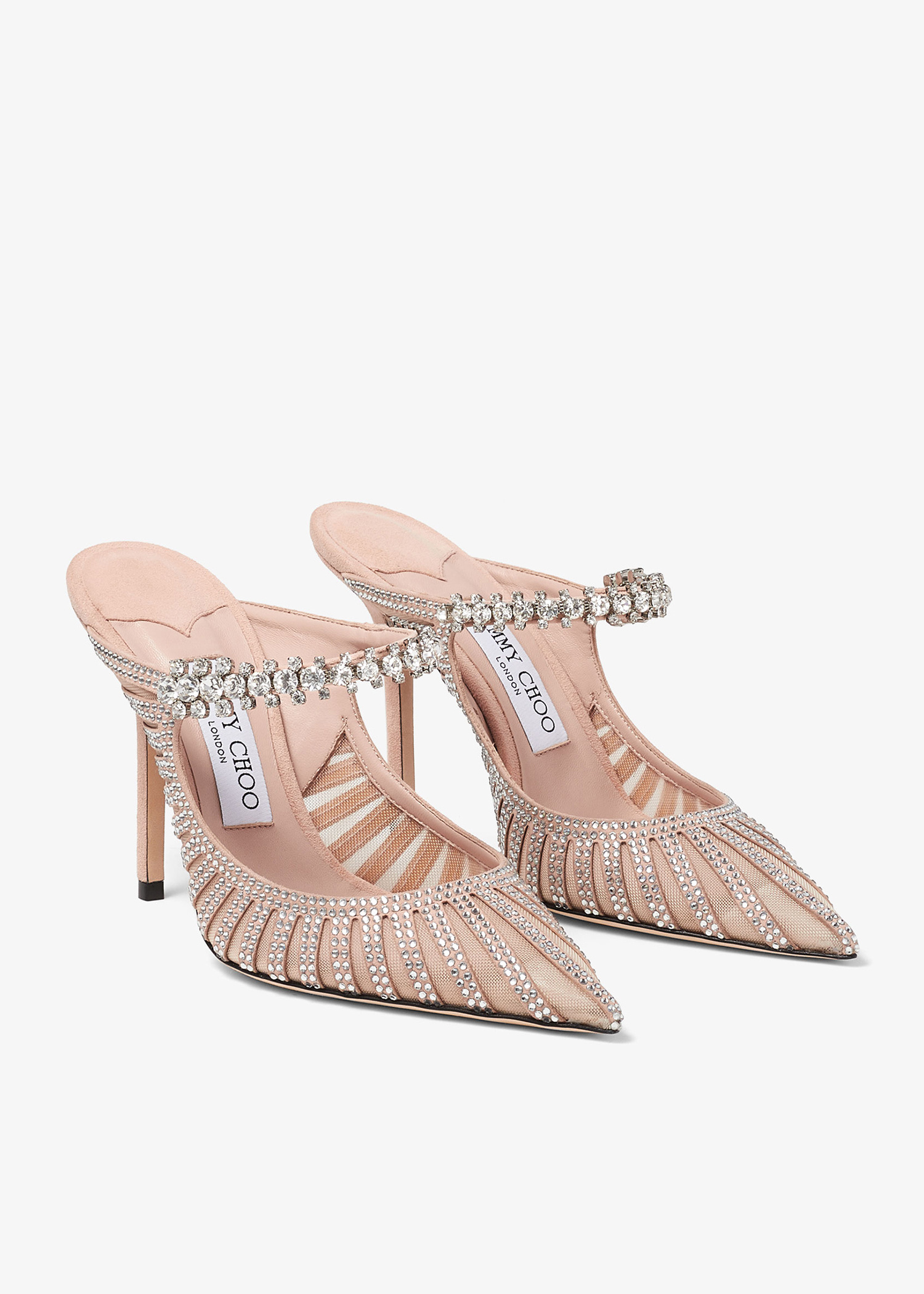 累積売上総額第１位！VIPセール★JIMMY CHOO★THAIA 100MM Jimmy Choo Saeda 100 pumps for Women - Gold in UAE | Level Shoes