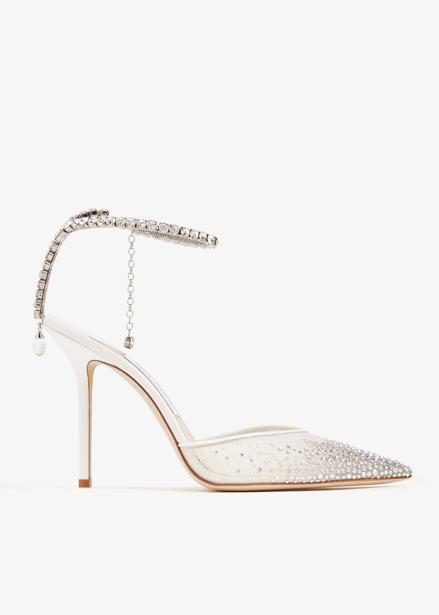 Jimmy Choo Saeda 100 pumps for Women - White in USA | Level