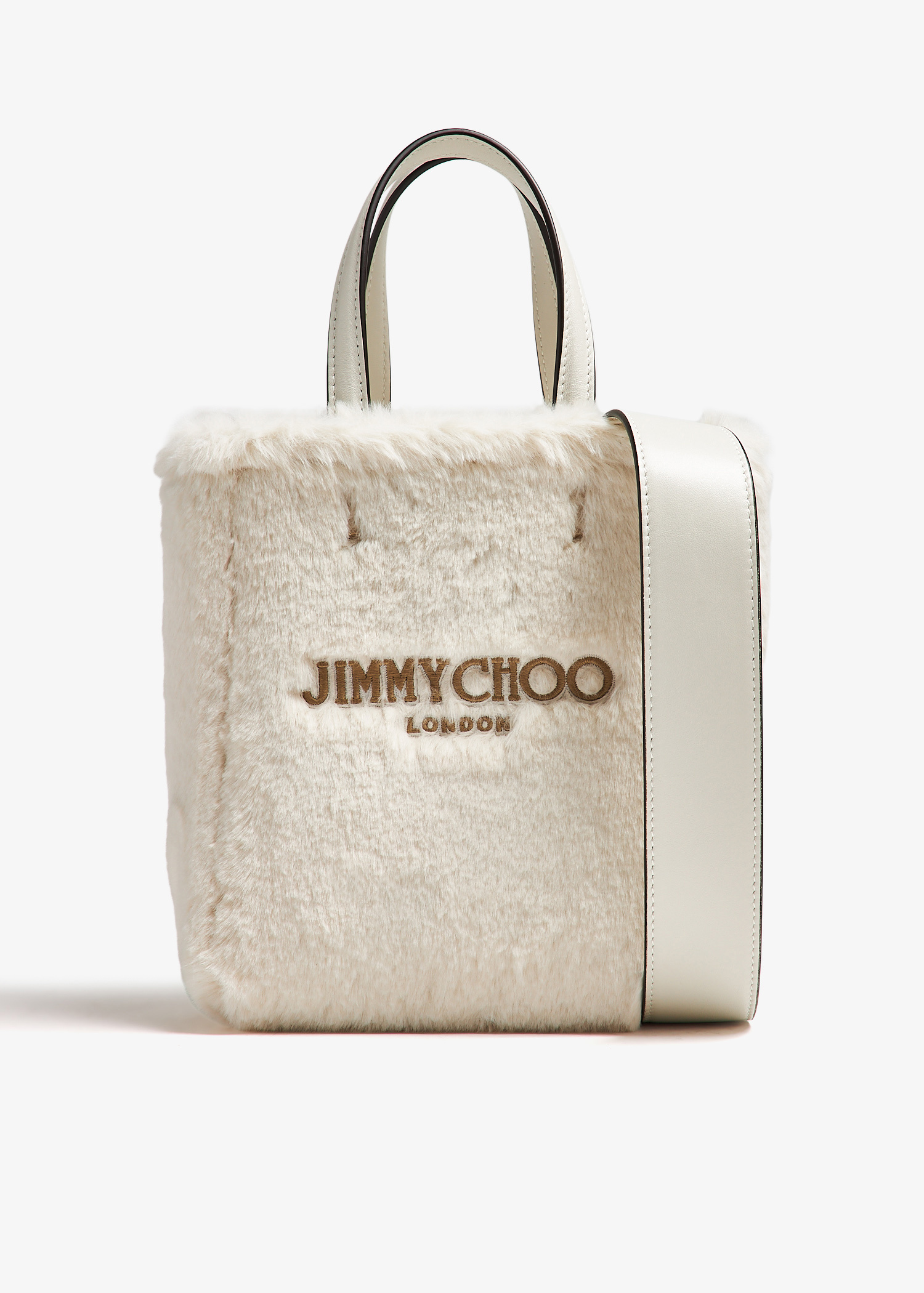Jimmy Choo Lenny N/S medium tote bag for Women - White in USA 