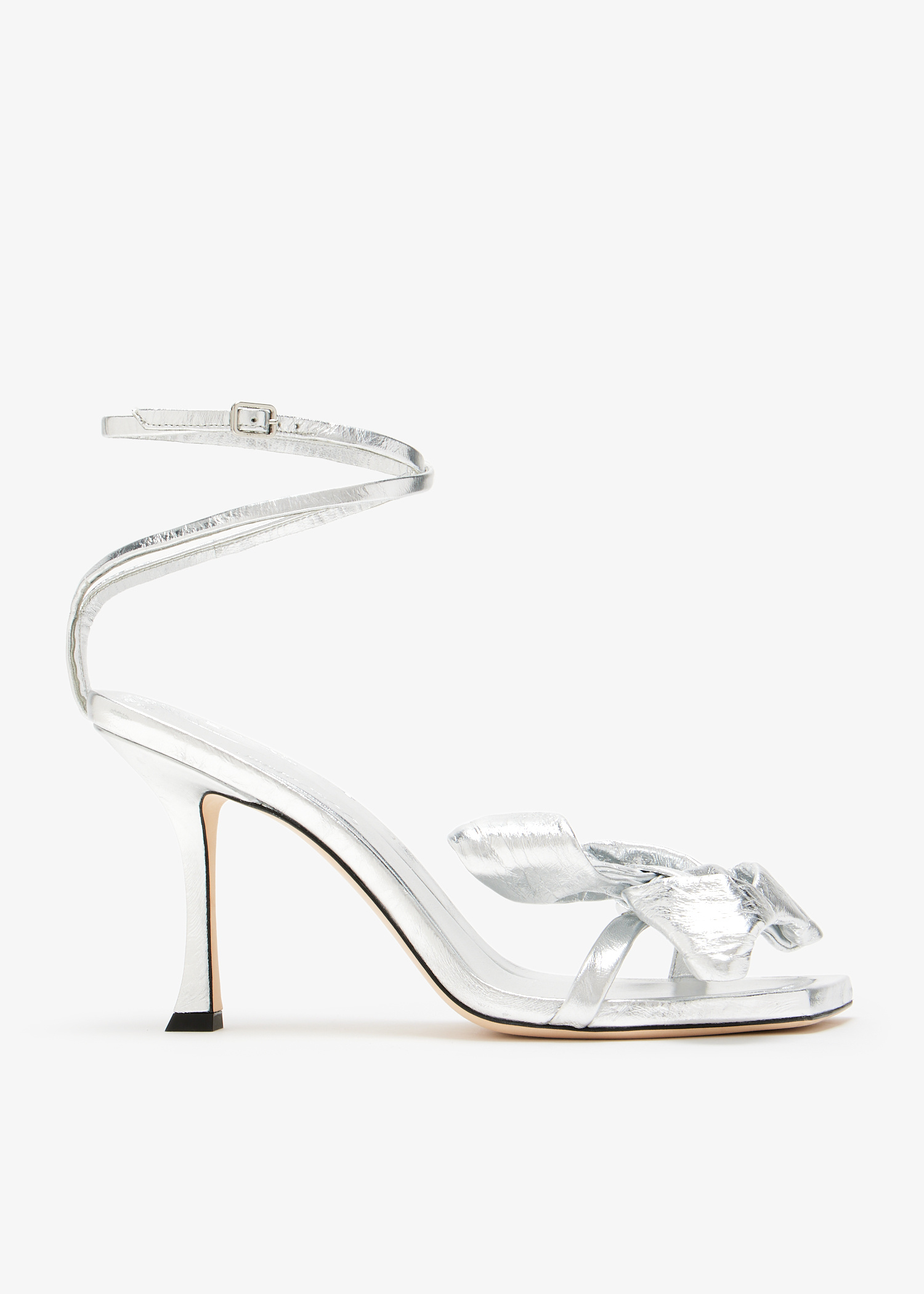 Jimmy Choo Staz 90 sandals for Women - Silver in UAE | Level