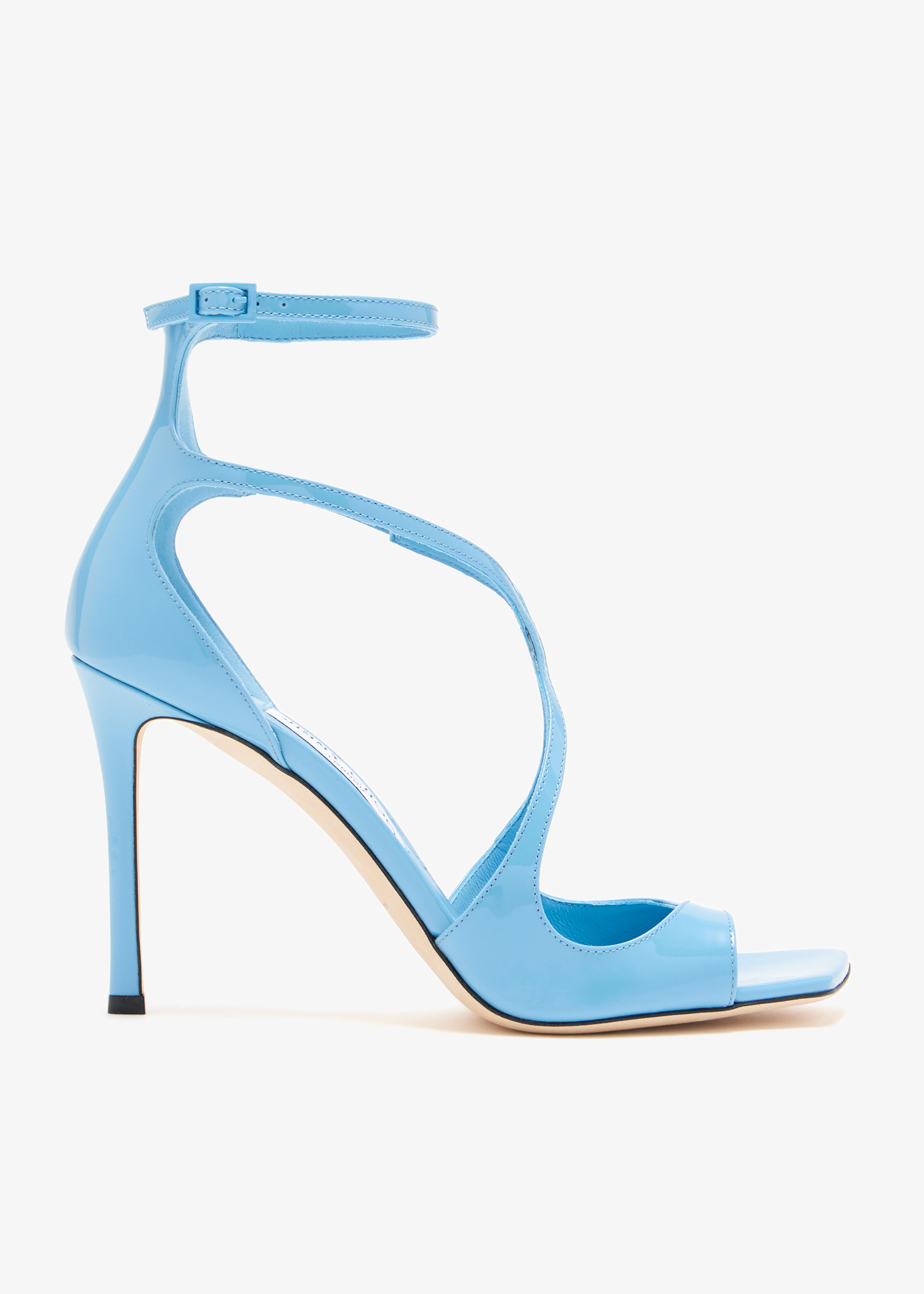 Jimmy Choo Azia 95 sandals for Women - Blue in UAE | Level Shoes