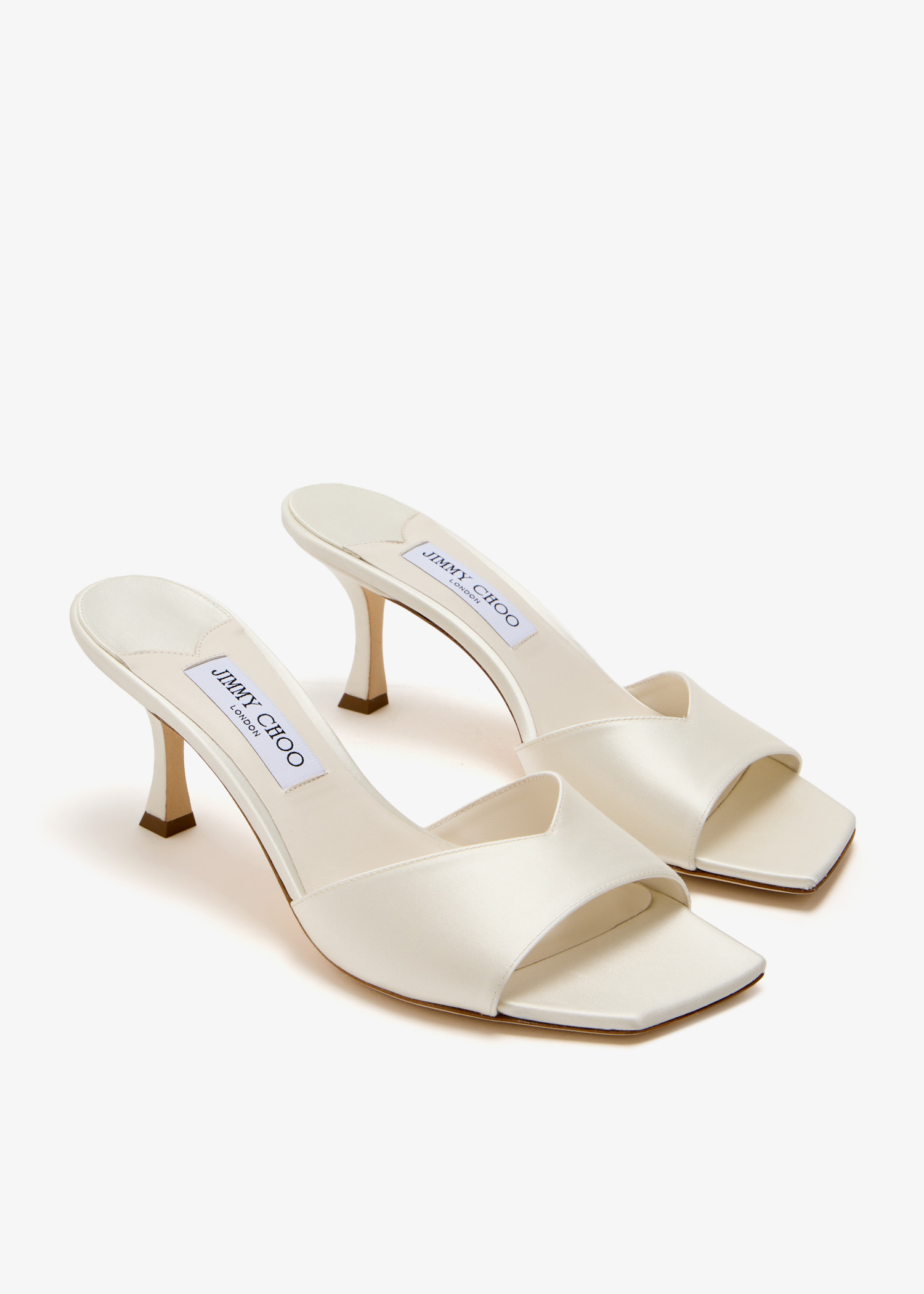 Jimmy Choo Skye 70 mule sandals for Women - White in Qatar