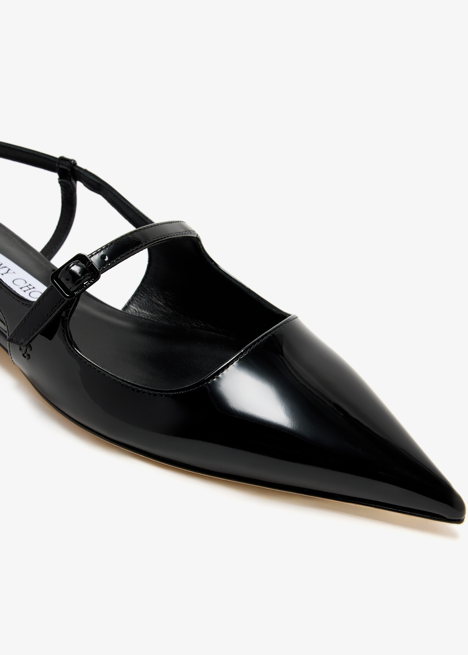 Jimmy Choo Didi slingback flats for Women - Black in Qatar