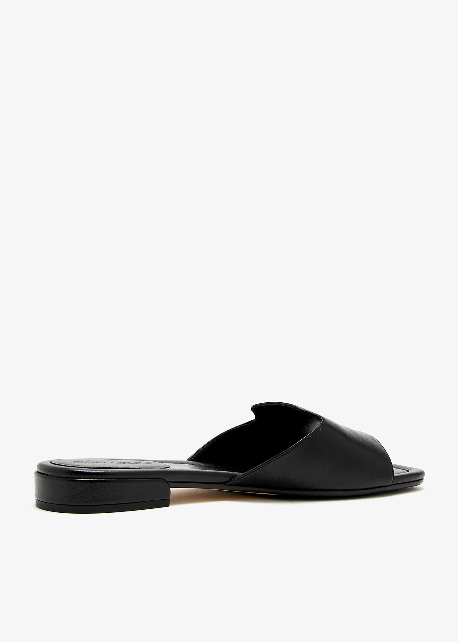 サンダル・ミュール JIMMY CHOO DINA FLAT LEATHER SANDALS Jimmy Choo Dina flat sandals for Women - Black in UAE