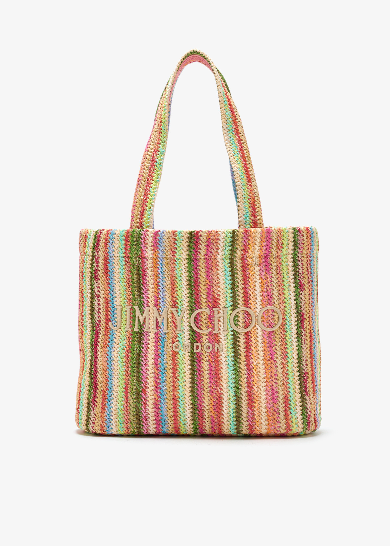 Jimmy Choo East/West Beach tote bag for Women - Multicolored