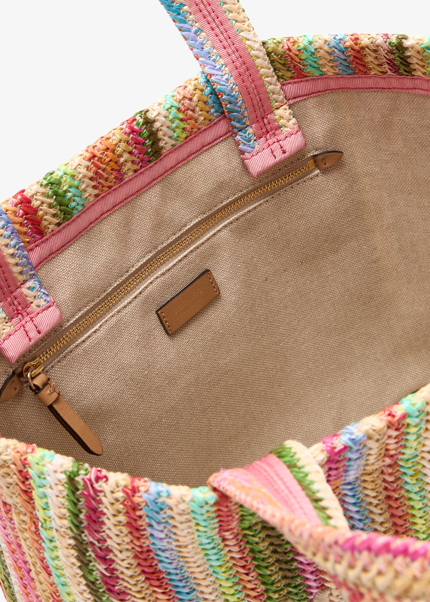 Jimmy Choo East/West Beach tote bag for Women - Multicolored