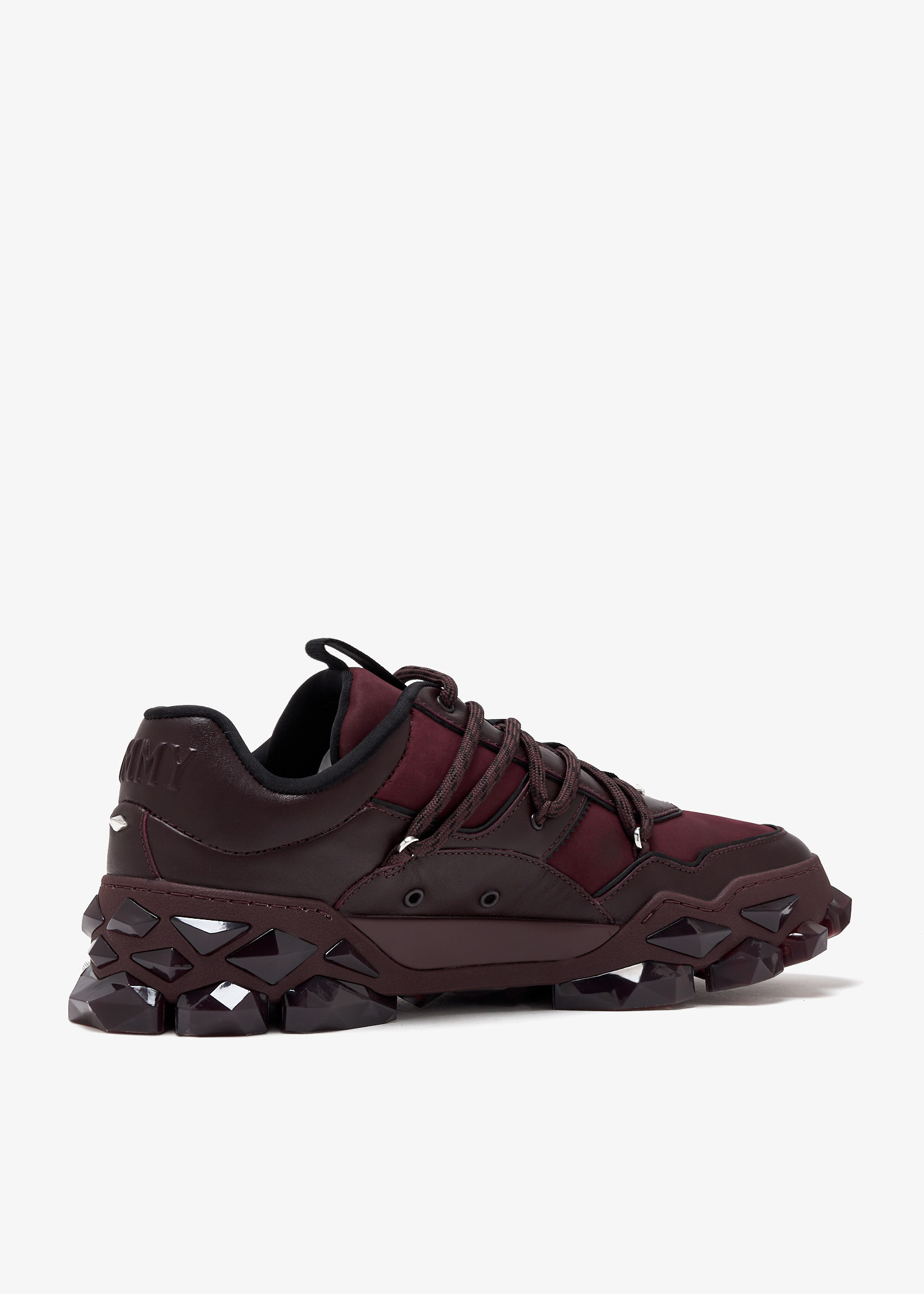 Jimmy Choo Diamond X II sneakers for Men - Burgundy in UAE