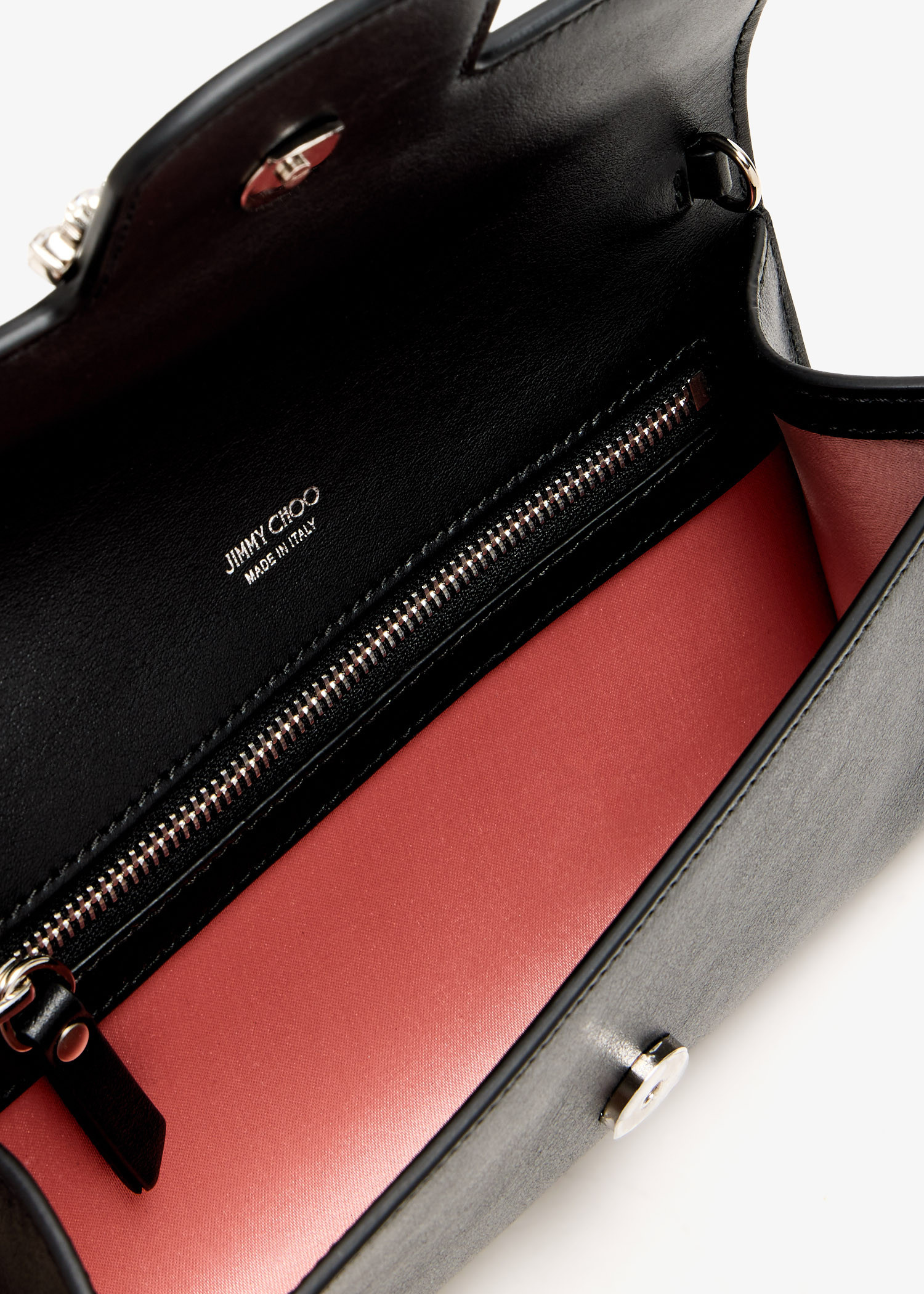 Jimmy Choo Bing chain wallet for Women - Black in UAE | Level Shoes