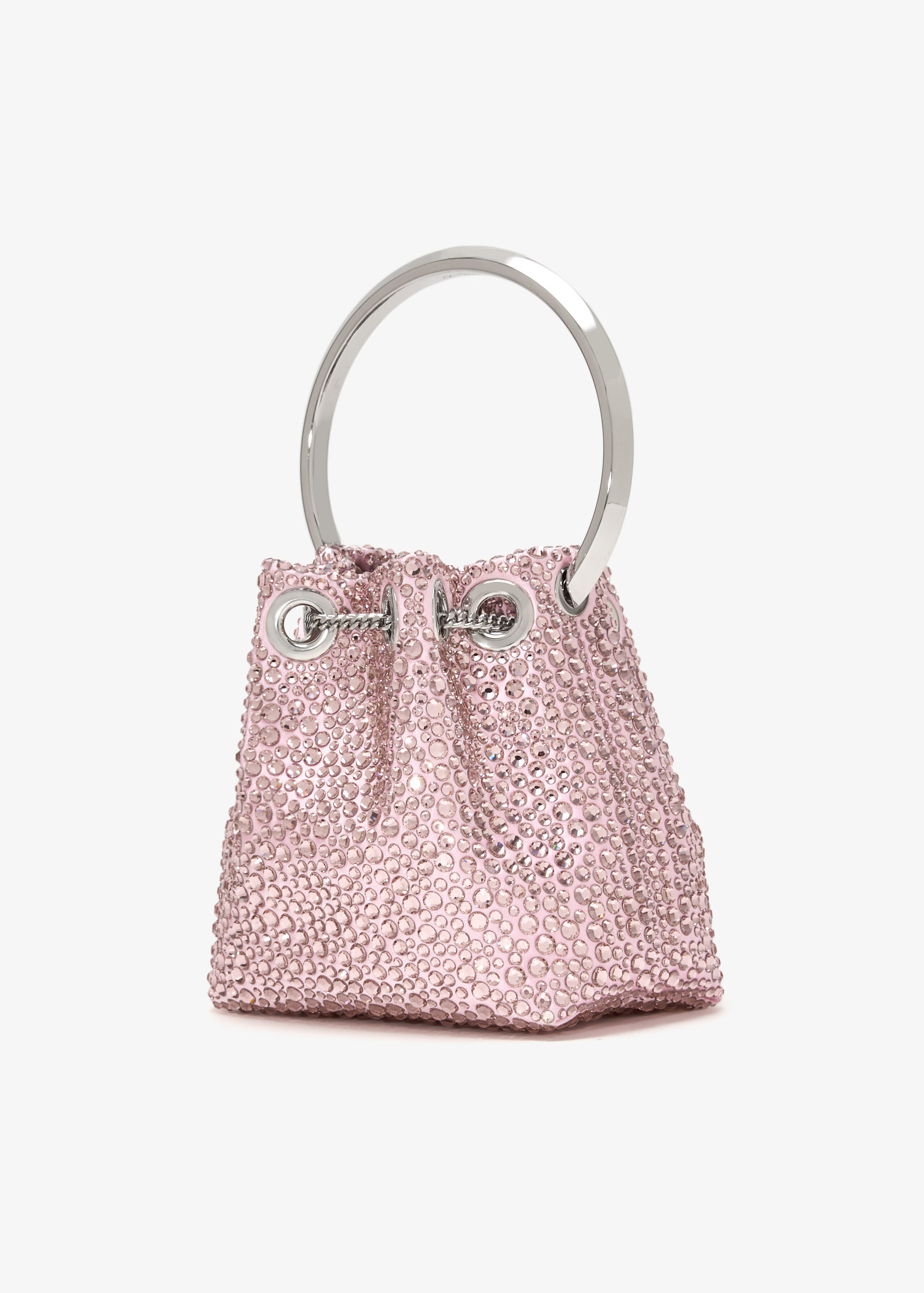 Jimmy Choo Micro Bon Bon bag for Women - Pink in KSA | Level Shoes